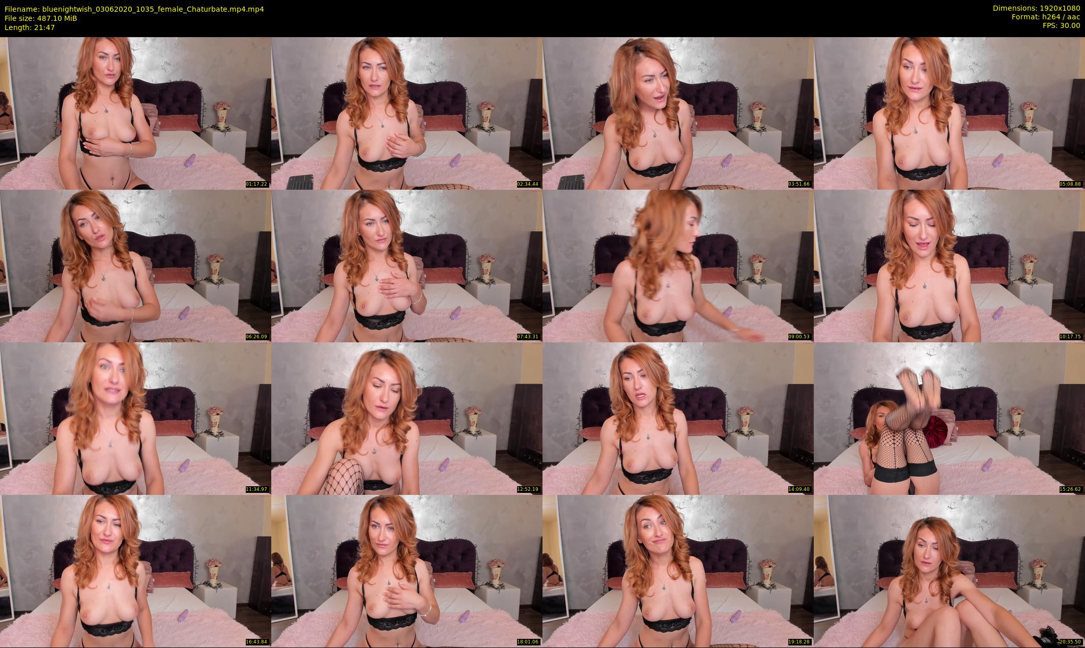 bluenightwish — 22 minute Chaturbate female cam show recording, 1080p, Jun 3, 2020