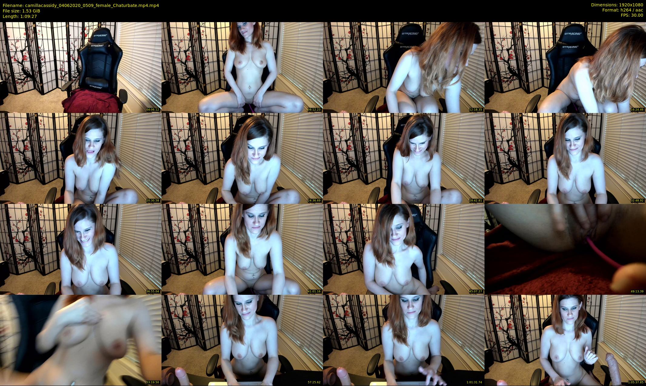 camillacassidy — 70 minute Chaturbate female cam show recording, 1080p, Jun 4, 2020