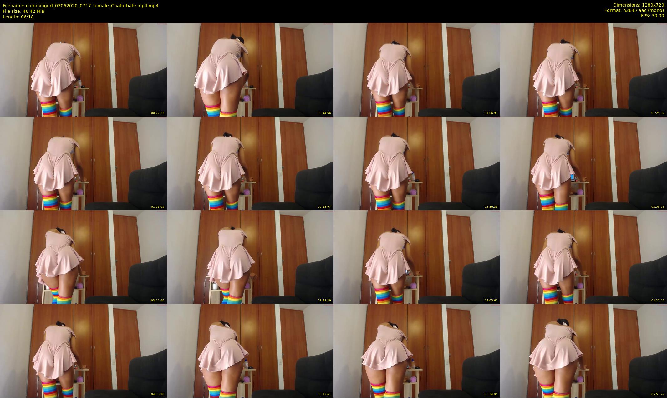 cummingurl — 7 minute Chaturbate couple cam show recording, 720p, Jun 3, 2020