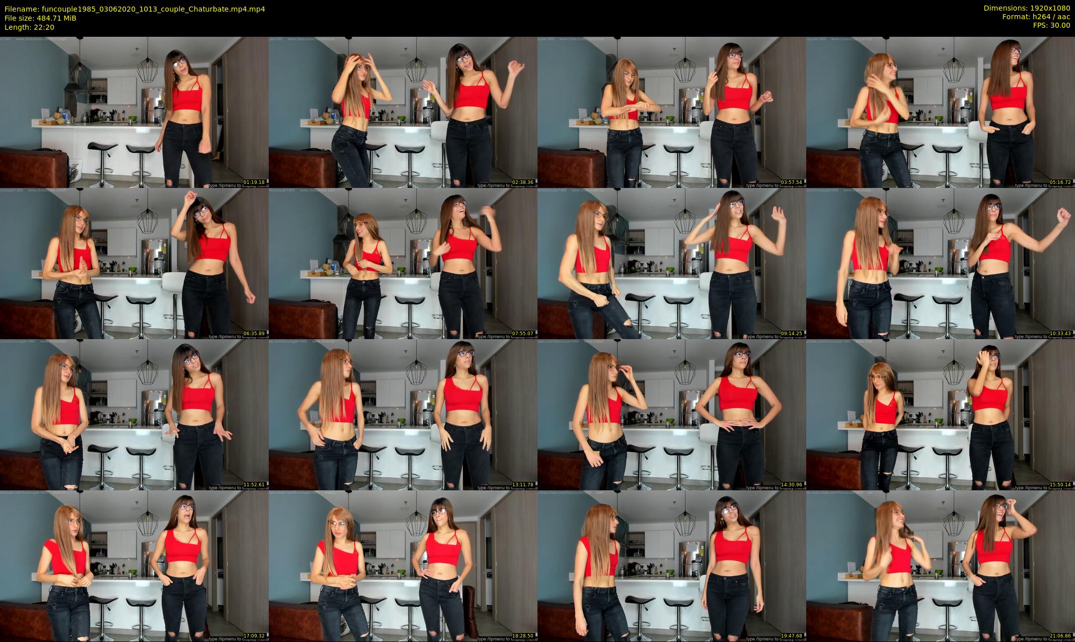 funcouple1985 — 23 minute Chaturbate couple cam show recording, 1080p, Jun 3, 2020