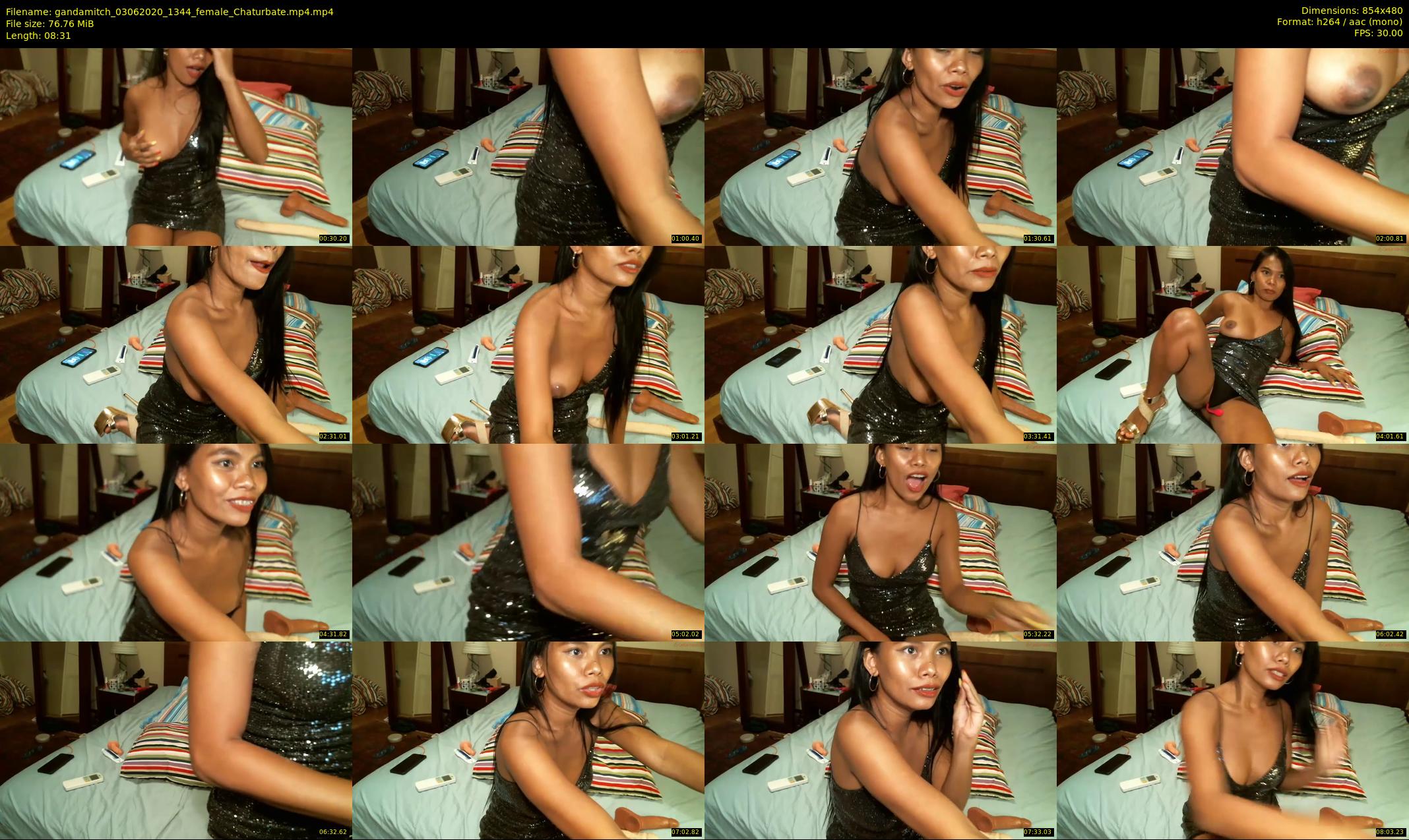 gandamitch — 9 minute Chaturbate female cam show recording, 480p, Jun 3, 2020