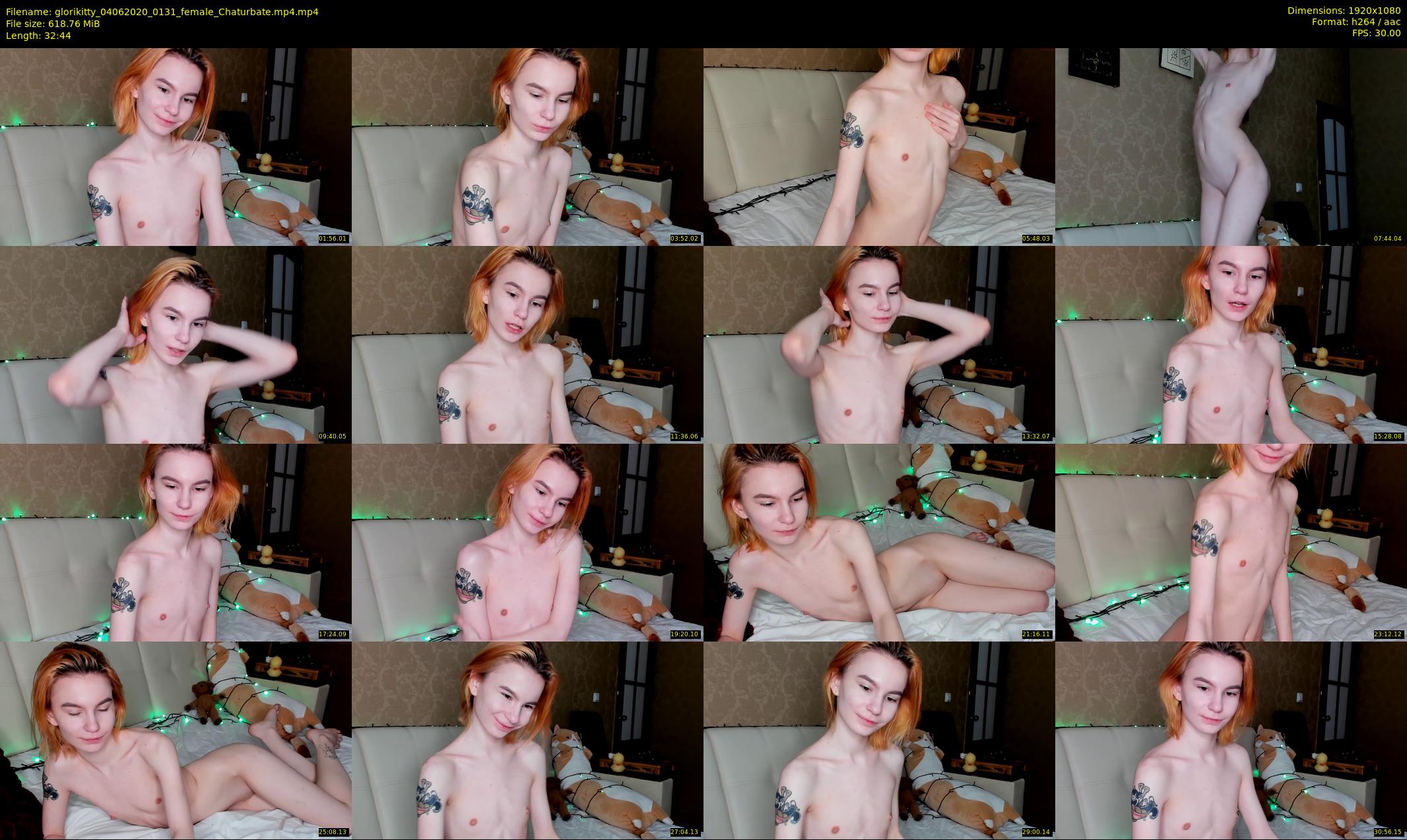 glorikitty — 33 minute Chaturbate female cam show recording, 1080p, Jun 4, 2020