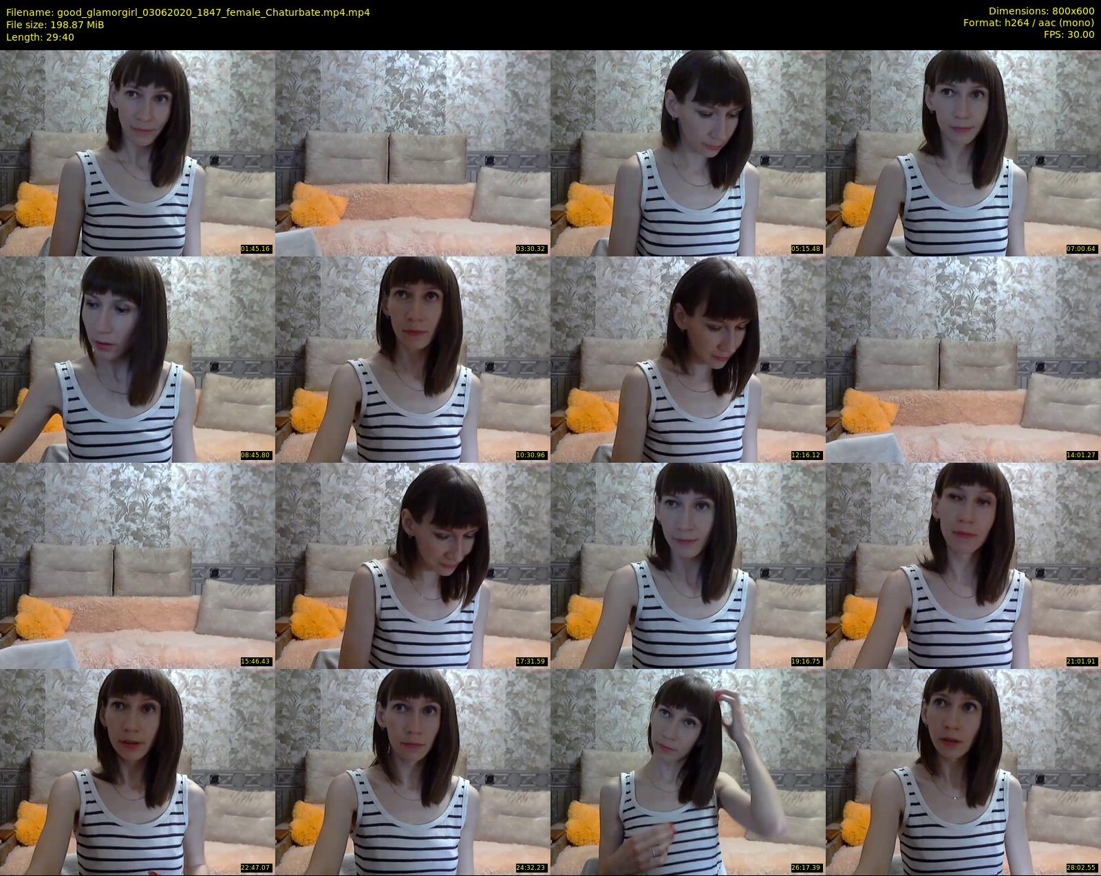 good_glamorgirl — 30 minute Chaturbate female cam show recording, 480p, Jun 3, 2020