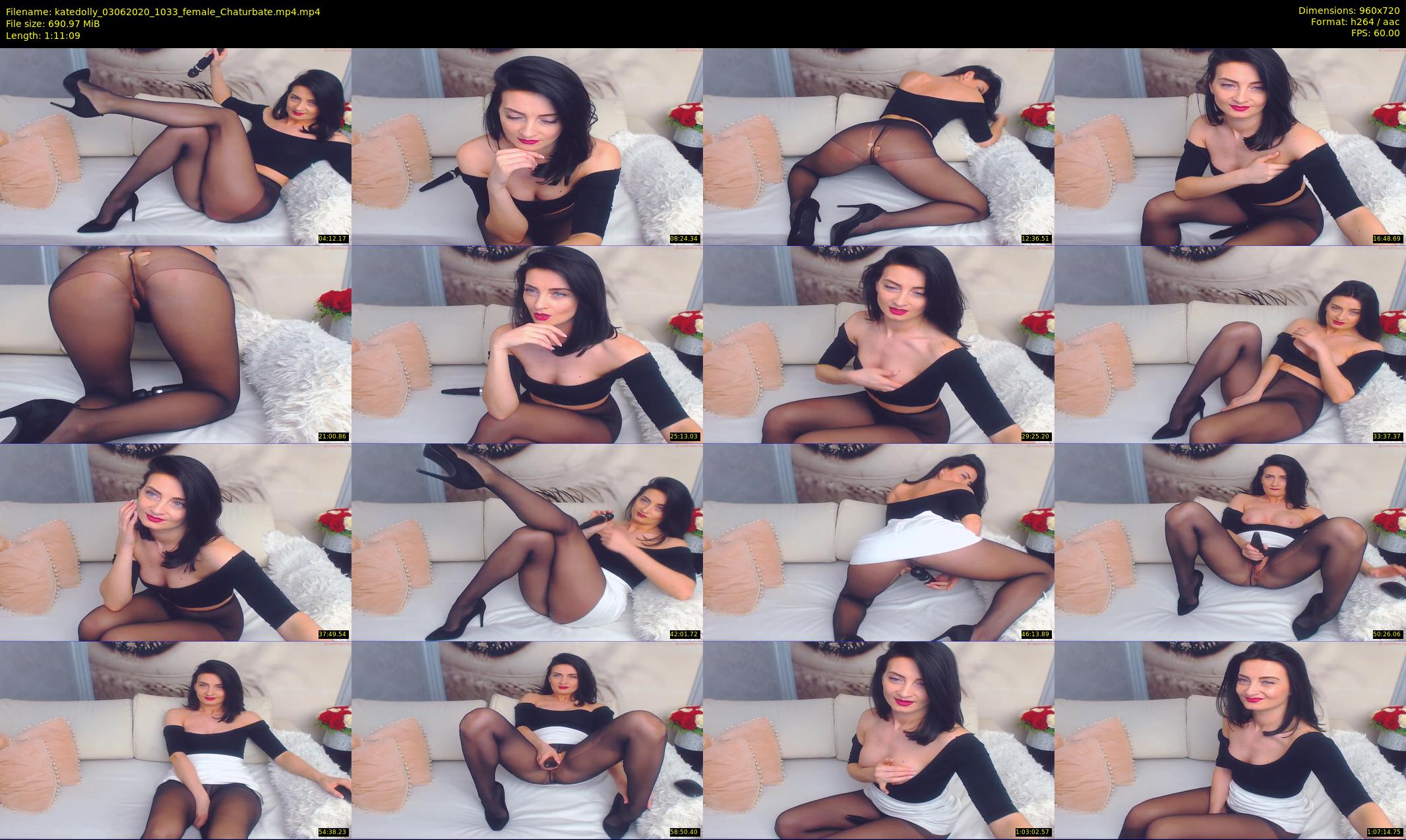 katedolly — 72 minute Chaturbate female cam show recording, 720p, Jun 3, 2020