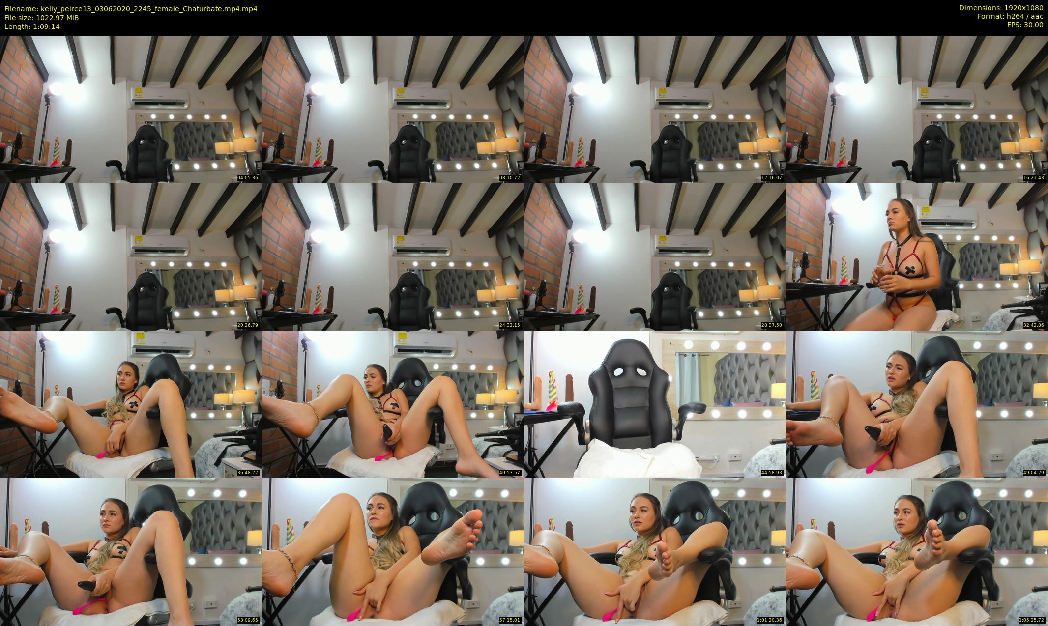 kelly_peirce13 — 70 minute Chaturbate female cam show recording, 1080p, Jun 3, 2020