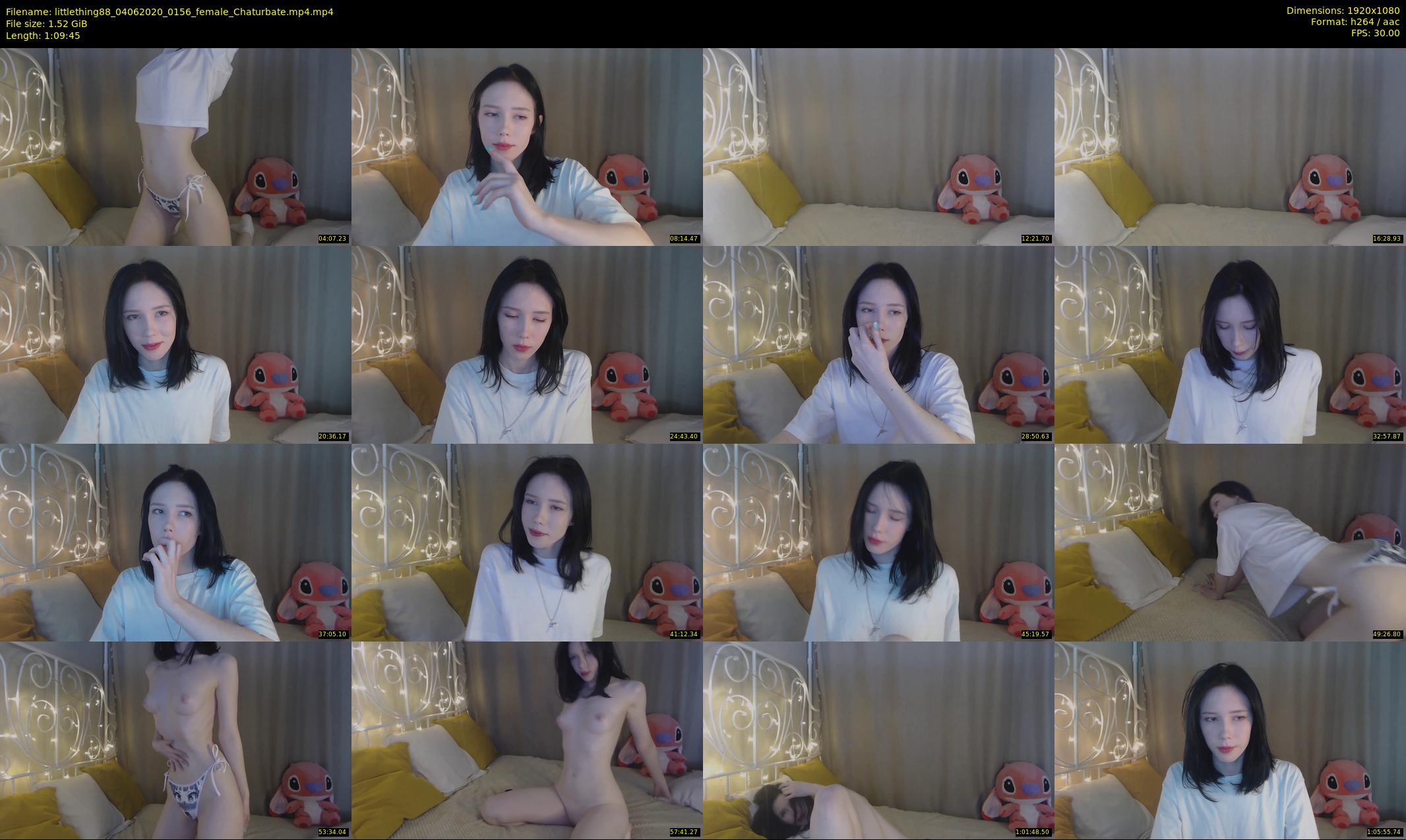 littlething88 — 70 minute Chaturbate female cam show recording, 1080p, Jun 4, 2020
