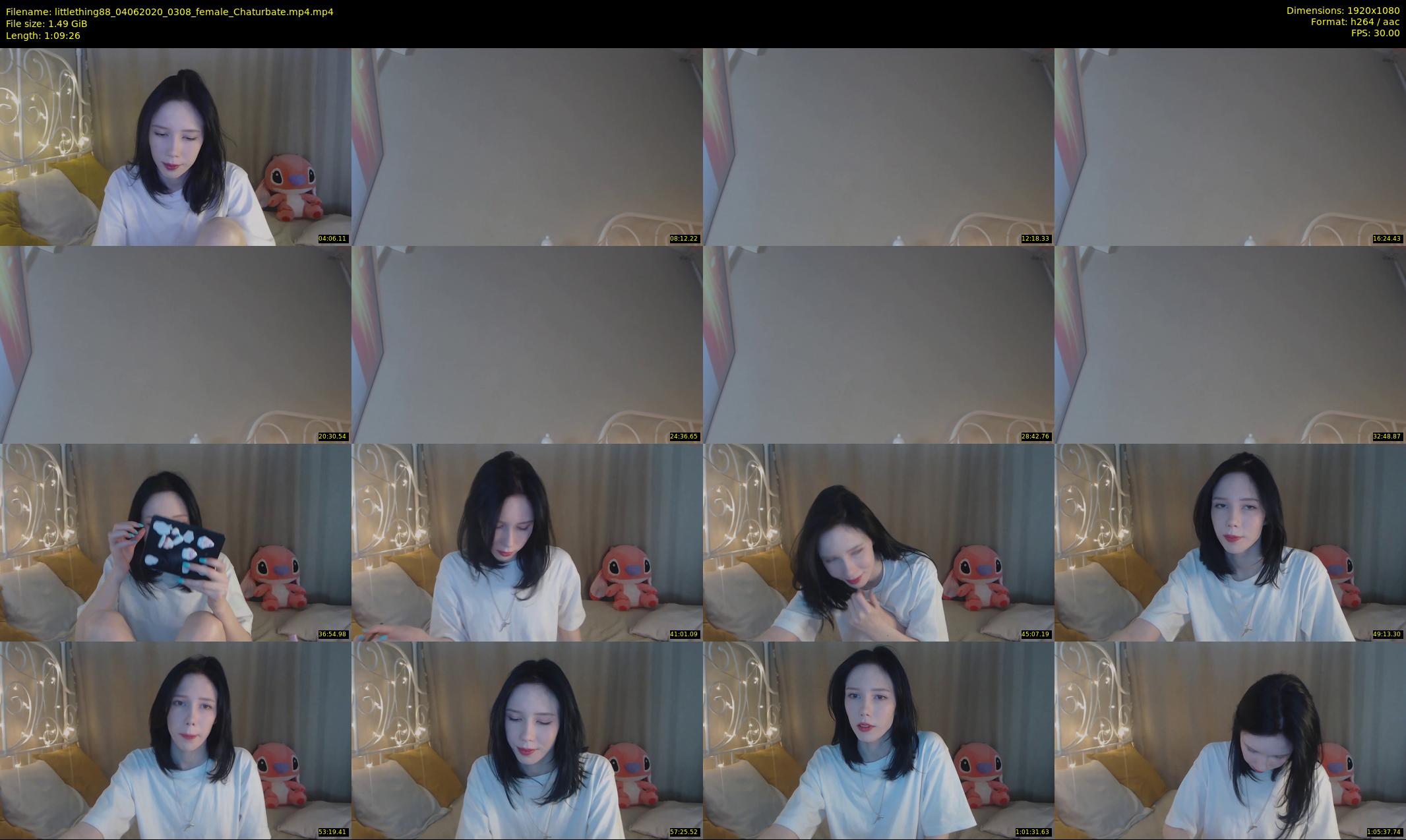 littlething88 — 70 minute Chaturbate female cam show recording, 1080p, Jun 4, 2020