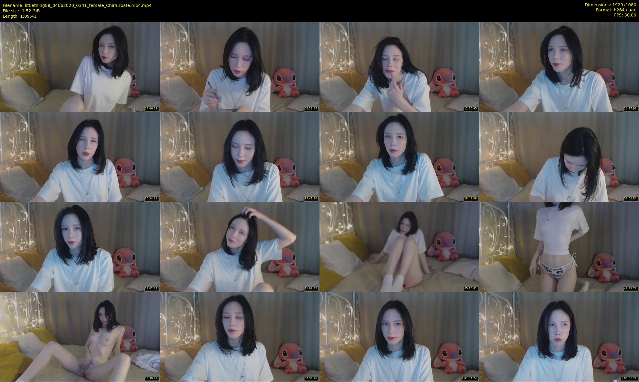littlething88 — 70 minute Chaturbate female cam show recording, 1080p, Jun 4, 2020