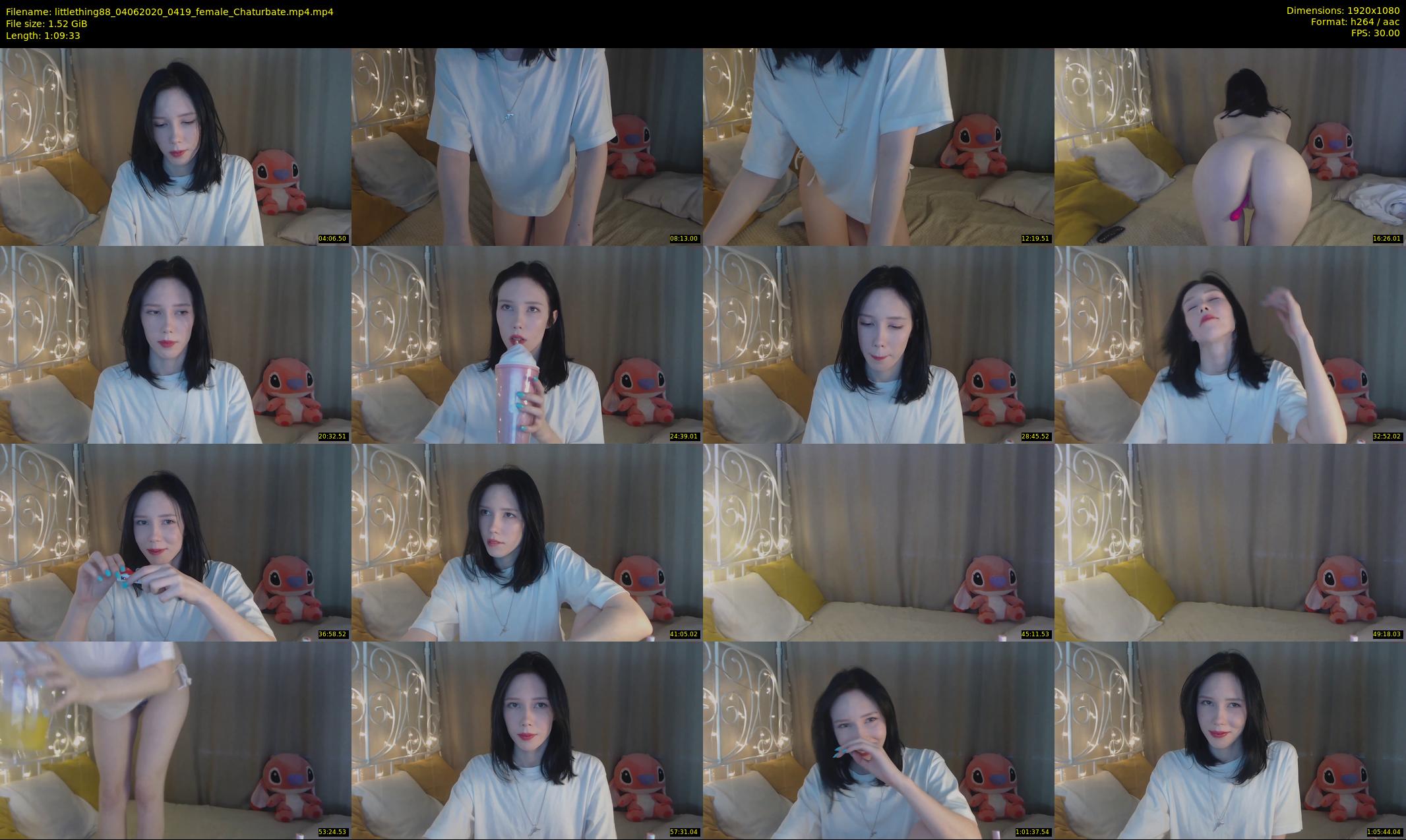 littlething88 — 70 minute Chaturbate female cam show recording, 1080p, Jun 4, 2020