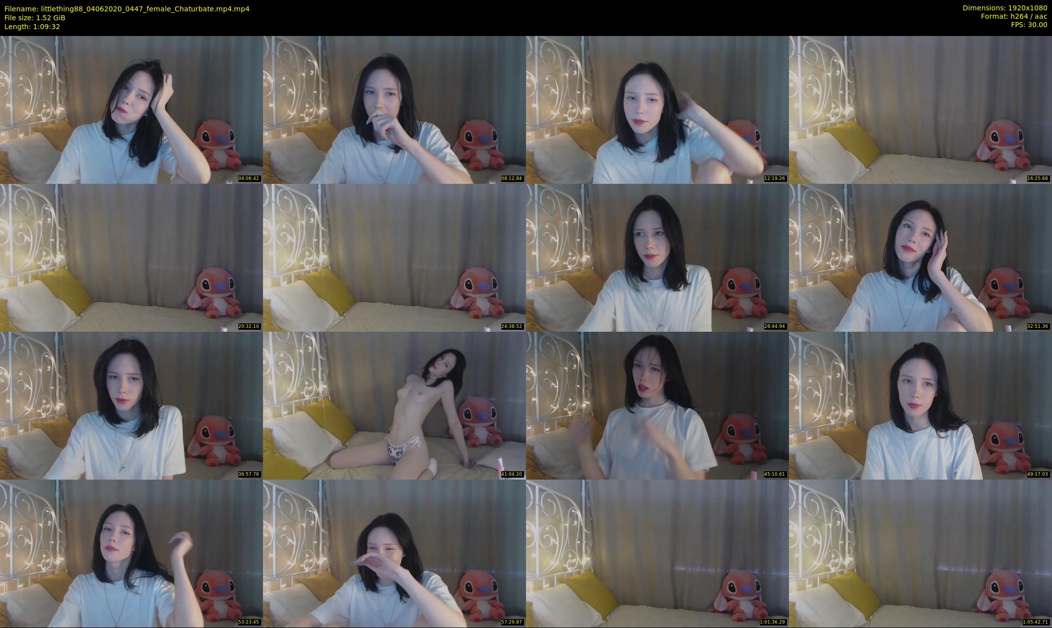 littlething88 — 70 minute Chaturbate female cam show recording, 1080p, Jun 4, 2020