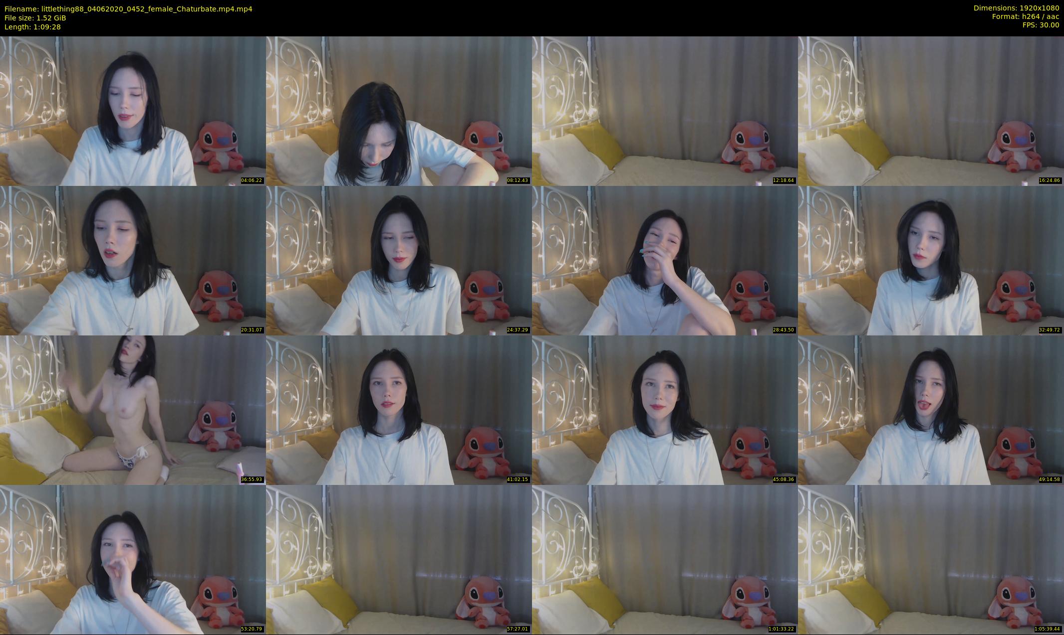 littlething88 — 70 minute Chaturbate female cam show recording, 1080p, Jun 4, 2020