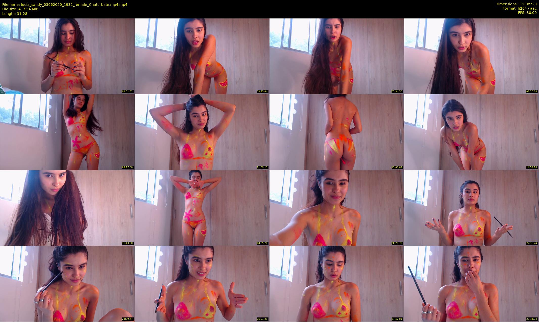 lucia_sandy — 32 minute Chaturbate female cam show recording, 720p, Jun 3, 2020