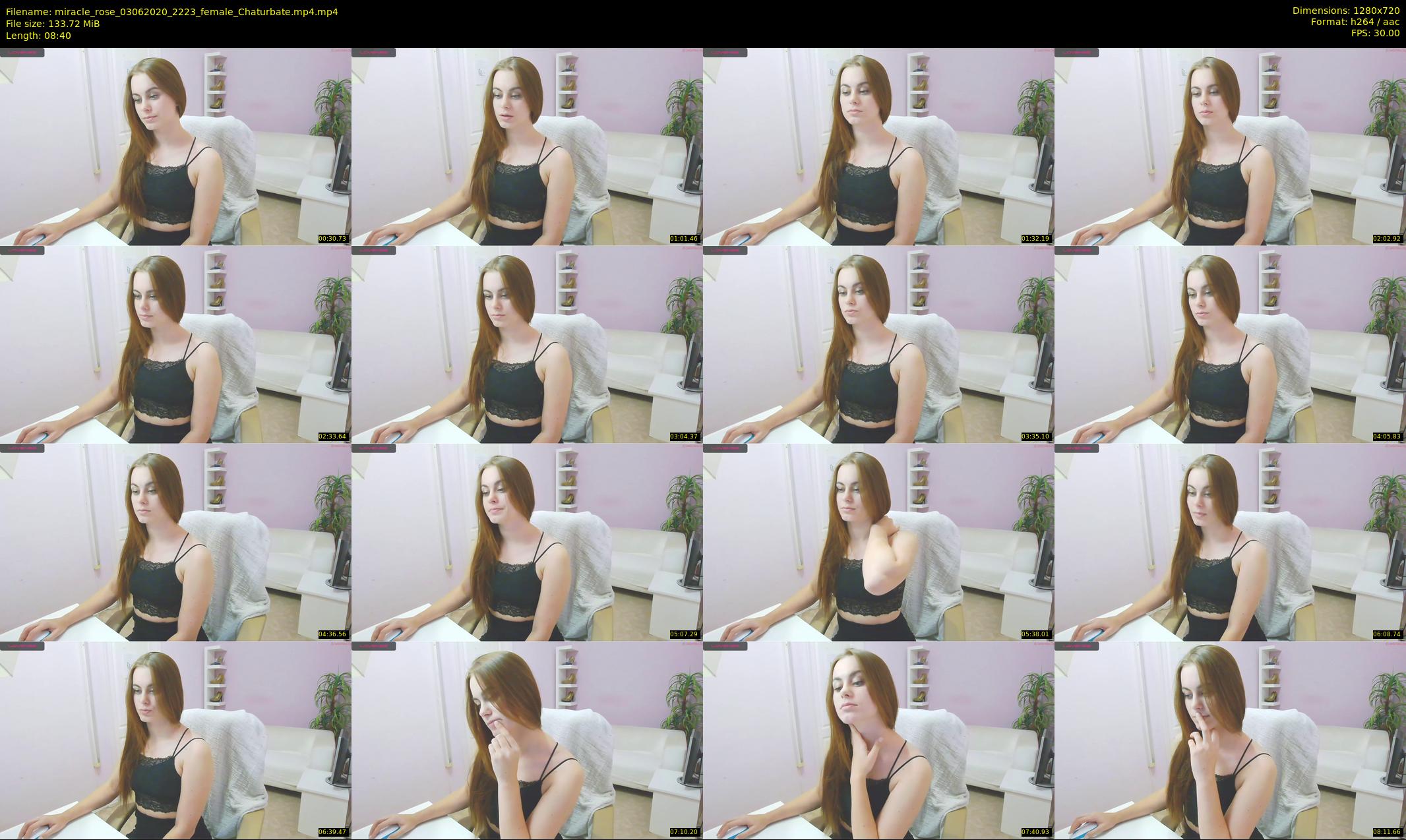 miracle_rose — 9 minute Chaturbate female cam show recording, 720p, Jun 3, 2020