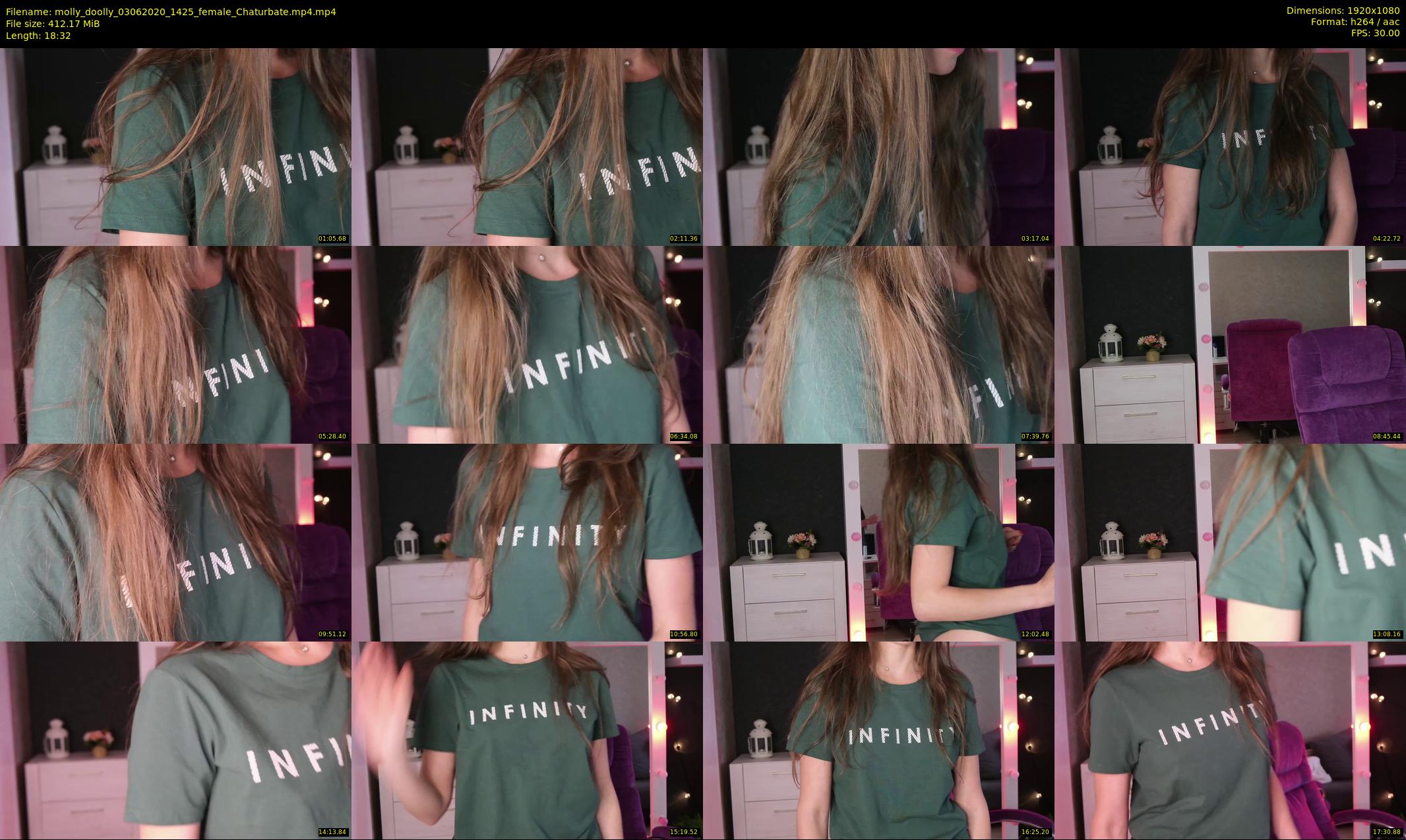 molly_doolly — 19 minute Chaturbate female cam show recording, 1080p, Jun 3, 2020