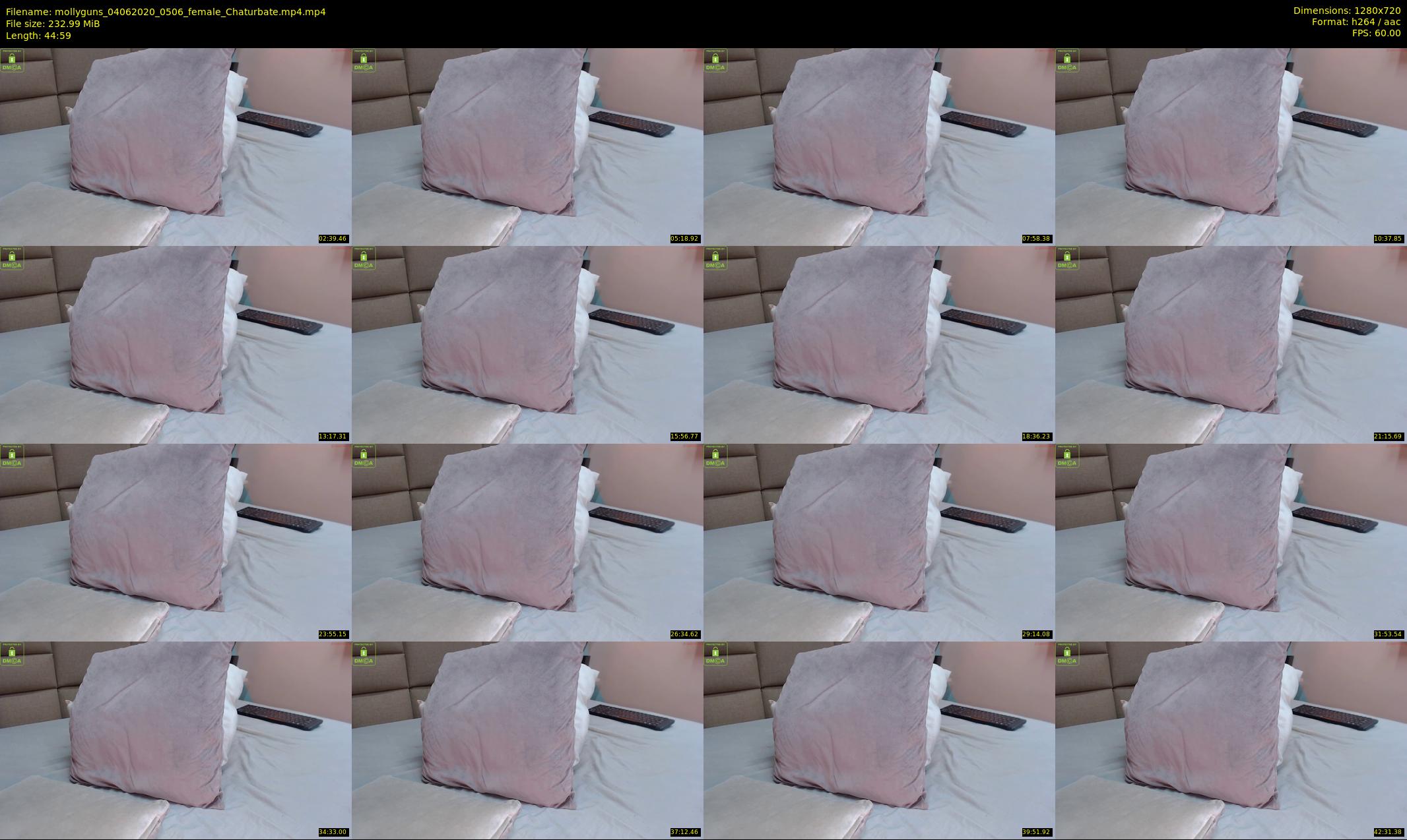 mollyguns — 45 minute Chaturbate female cam show recording, 720p, Jun 4, 2020