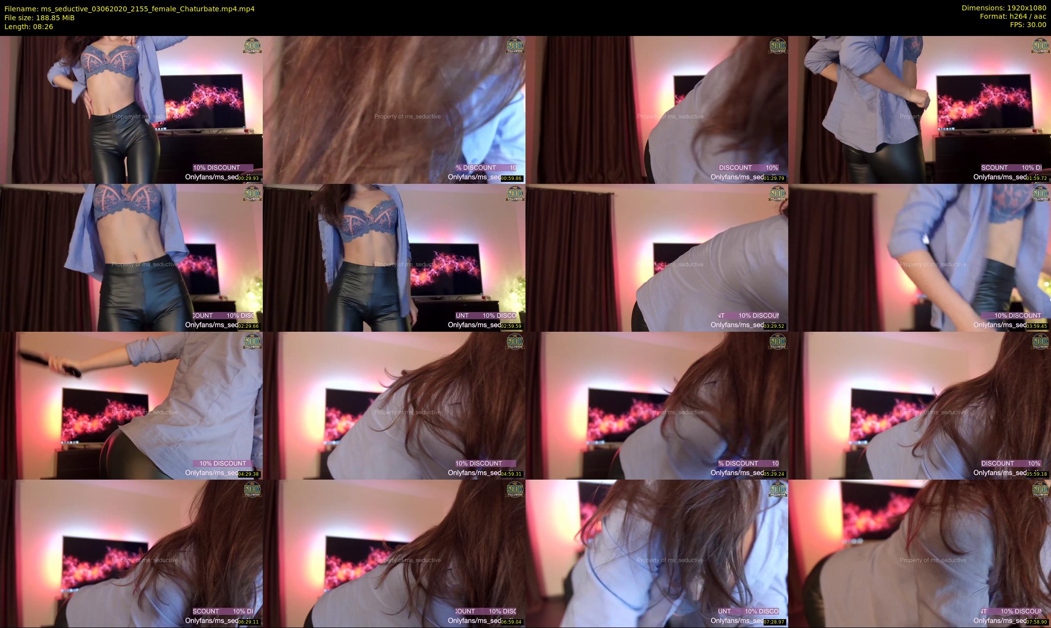 ms_seductive — 9 minute Chaturbate female cam show recording, 1080p, Jun 3, 2020
