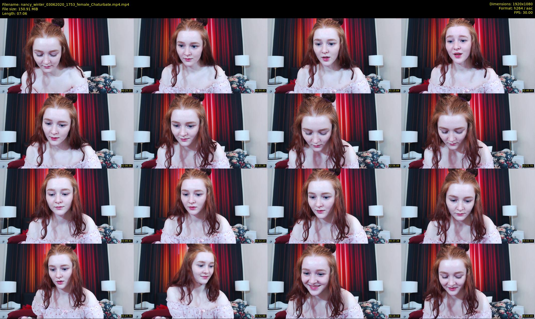 nancy_winter — 8 minute Chaturbate female cam show recording, 1080p, Jun 3, 2020