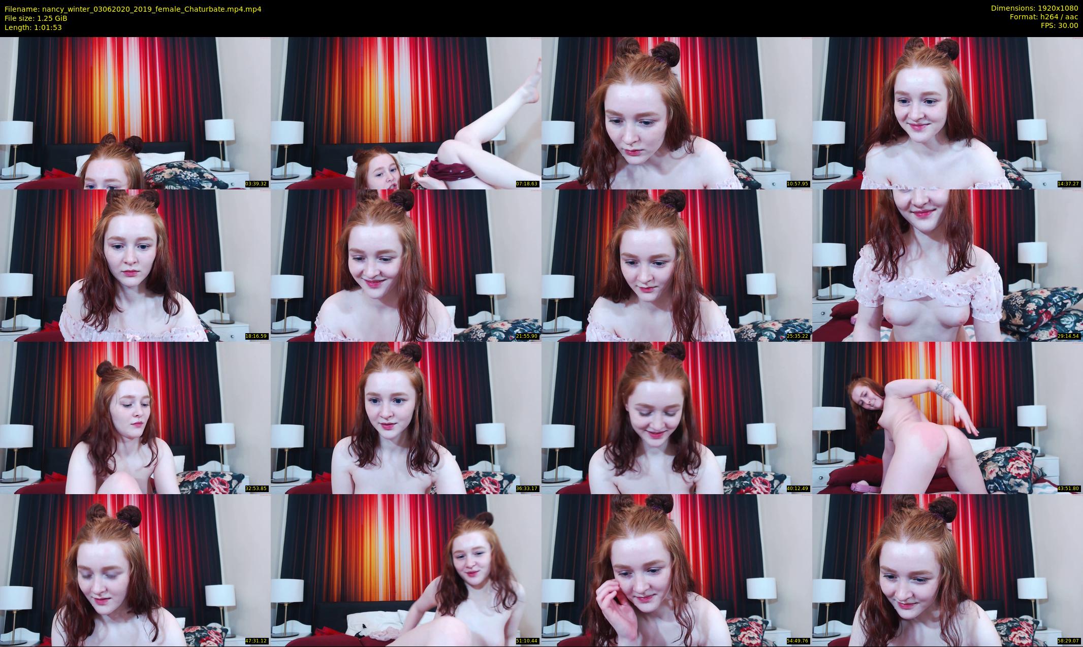 nancy_winter — 62 minute Chaturbate female cam show recording, 1080p, Jun 3, 2020