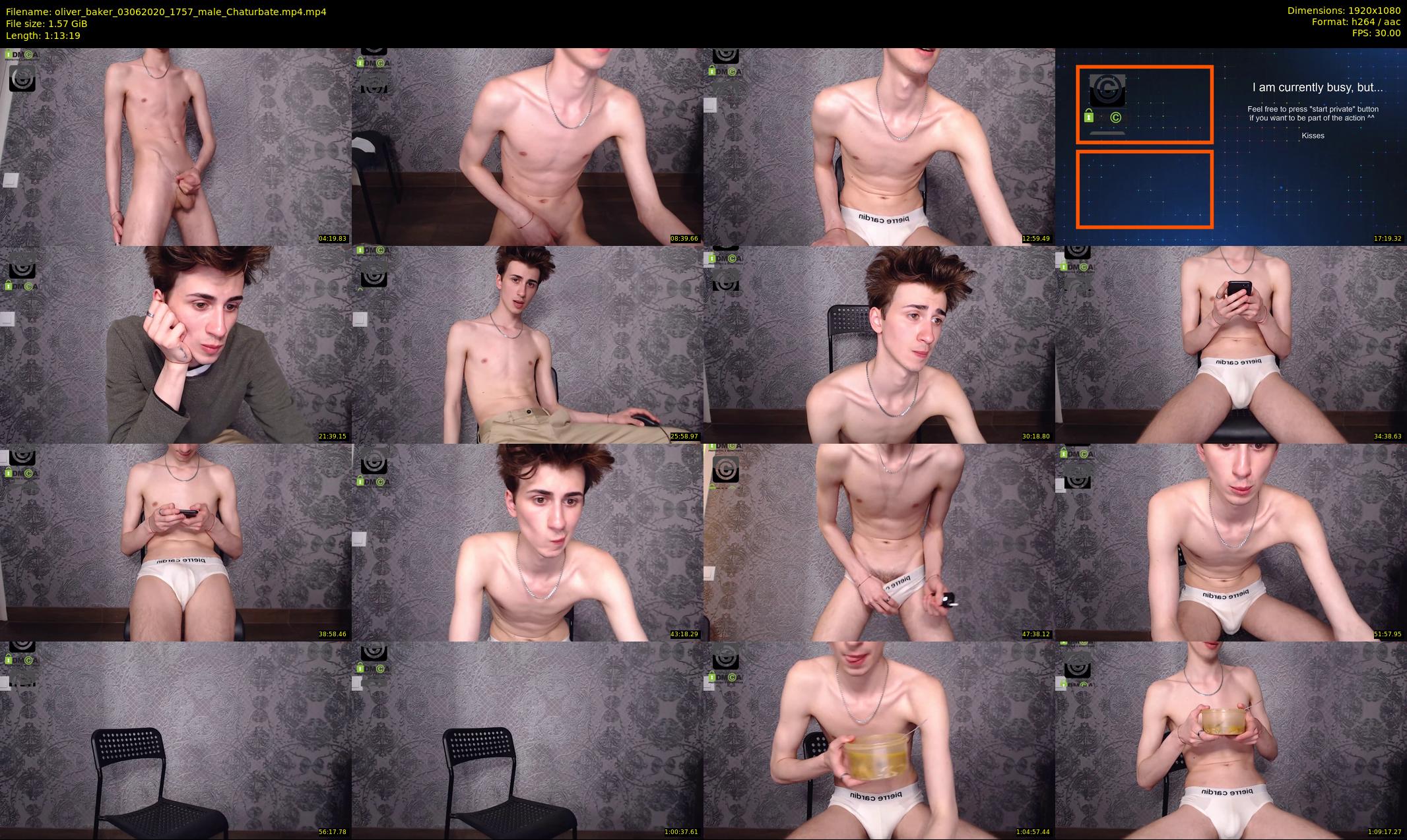 oliver_baker — 74 minute Chaturbate male cam show recording, 1080p, Jun 3, 2020
