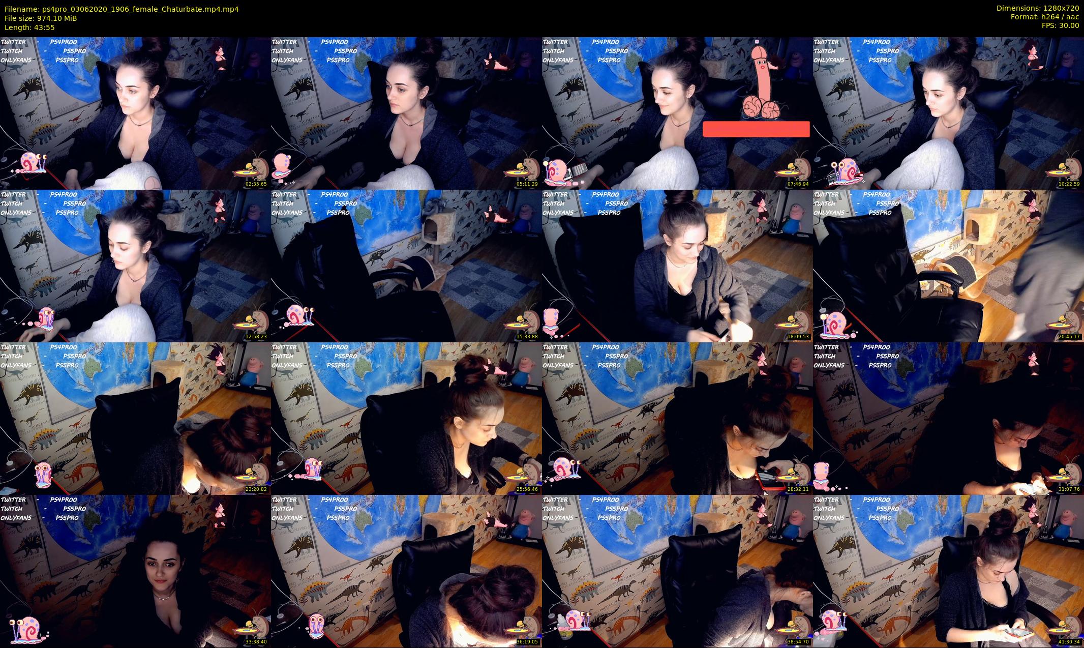 ps4pro — 44 minute Chaturbate female cam show recording, 720p, Jun 3, 2020