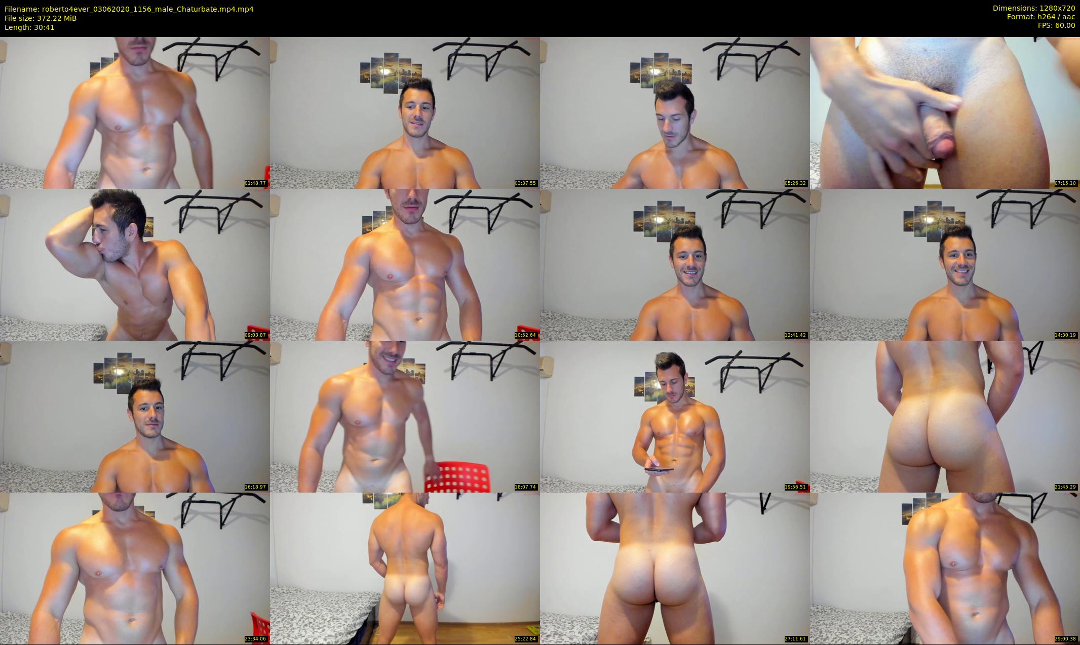 roberto4ever — 31 minute Chaturbate male cam show recording, 720p, Jun 3, 2020