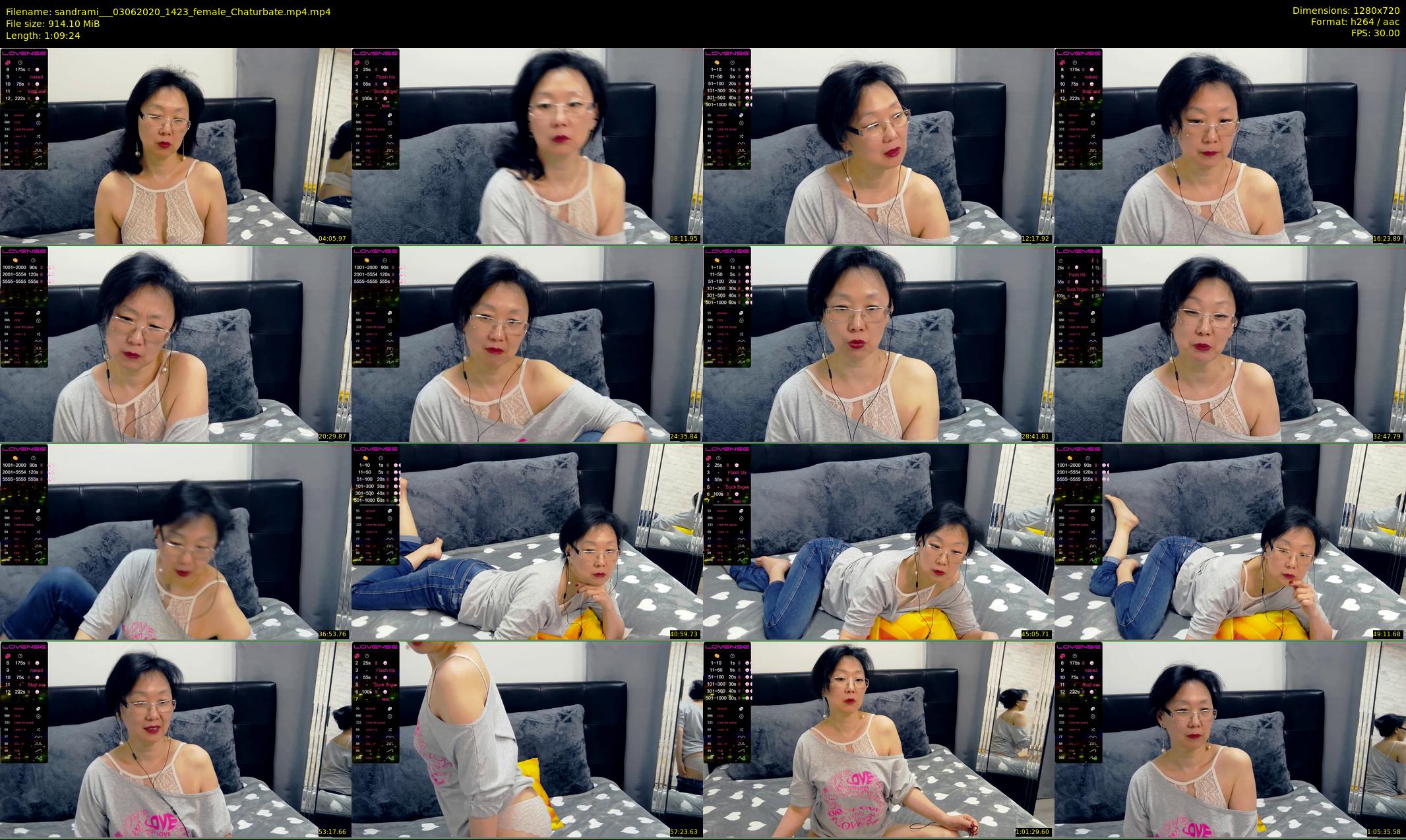 sandrami__ — 70 minute Chaturbate female cam show recording, 720p, Jun 3, 2020