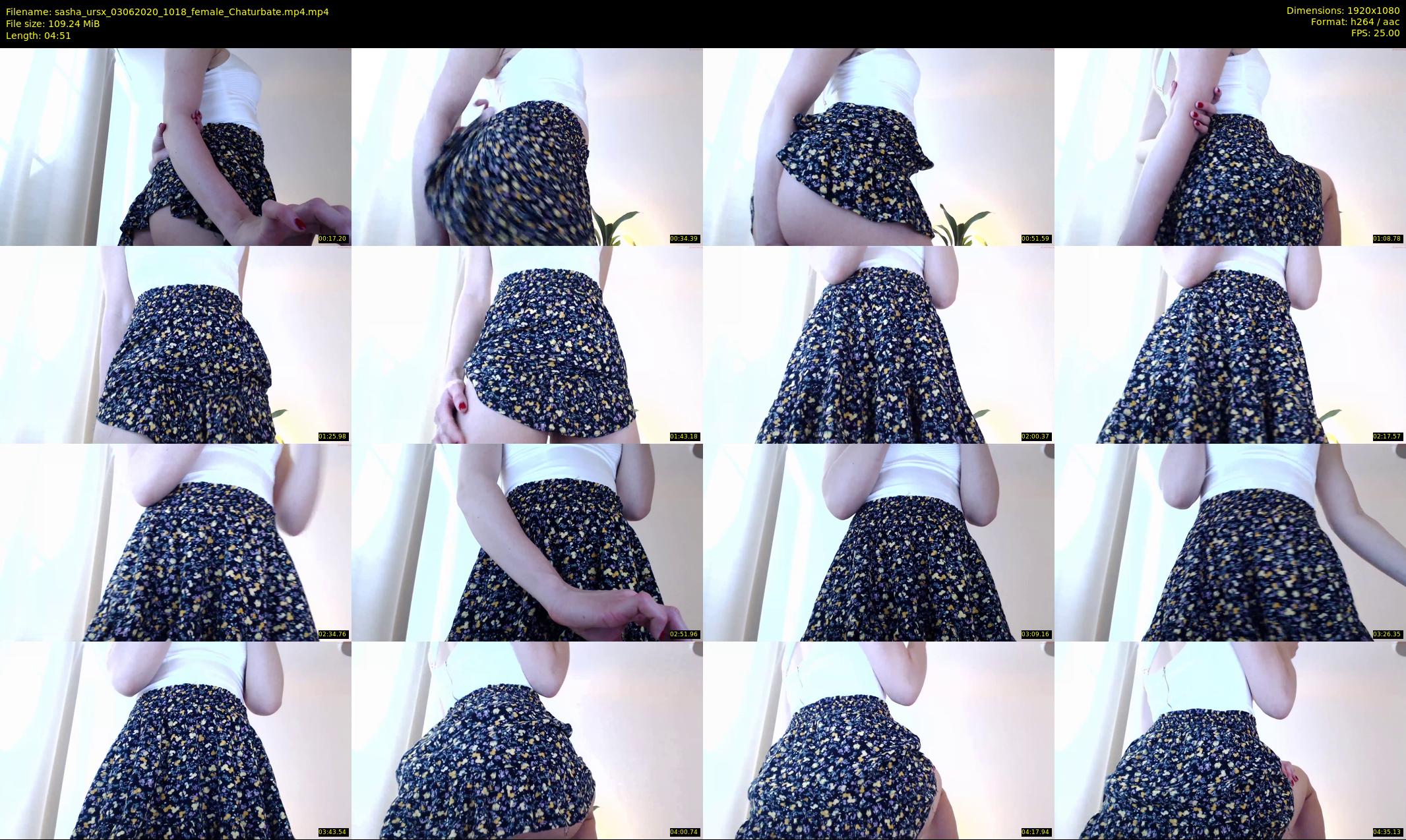 sasha_ursx — 5 minute Chaturbate female cam show recording, 1080p, Jun 3, 2020