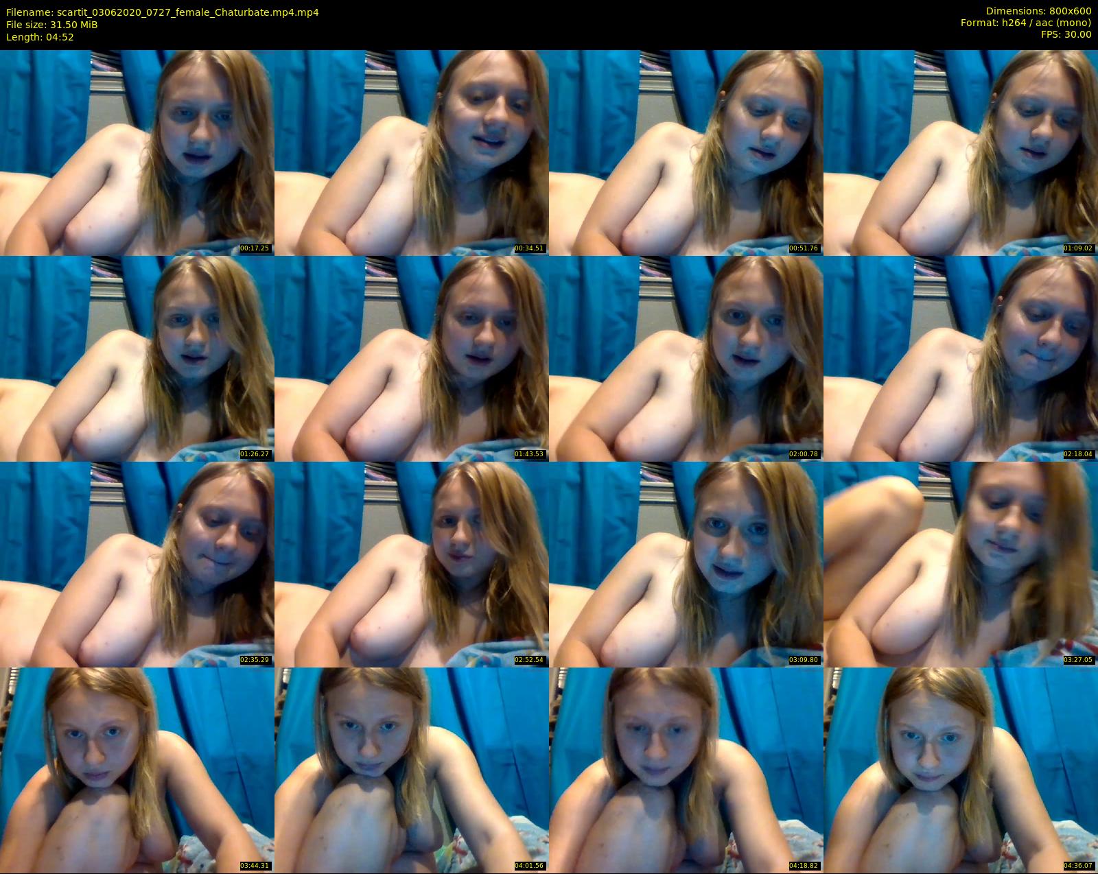 scartit — 5 minute Chaturbate female cam show recording, 480p, Jun 3, 2020