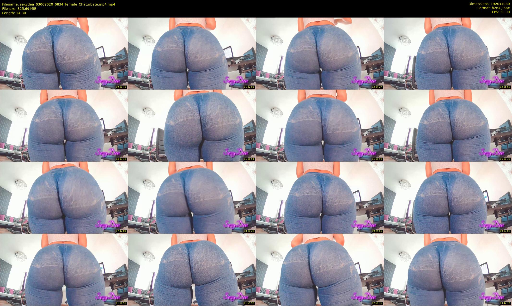 sexydea — 15 minute Chaturbate female cam show recording, 1080p, Jun 3, 2020