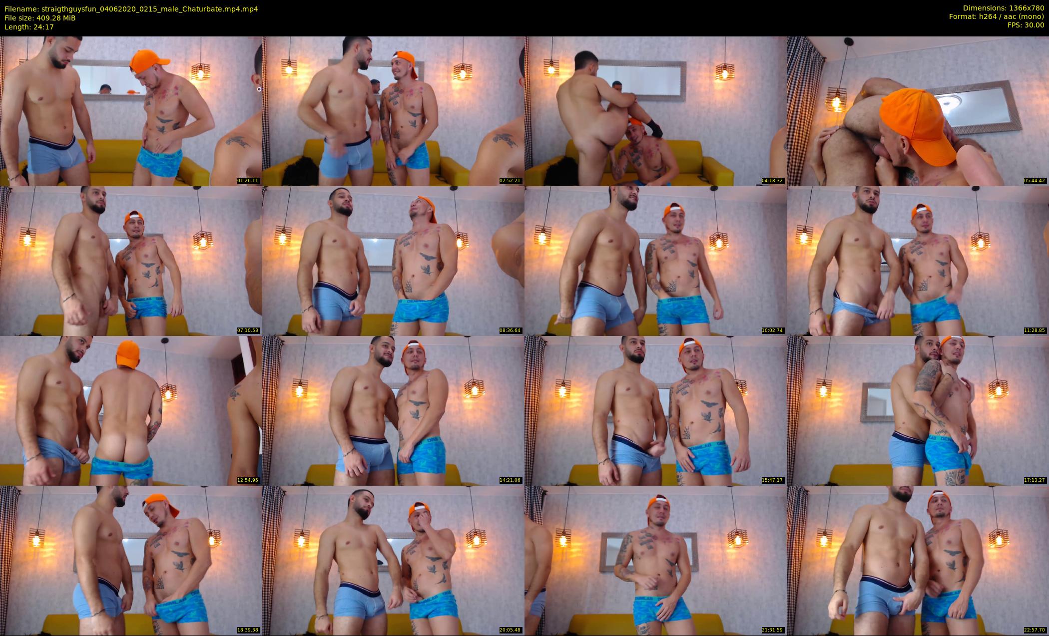 straigthguysfun — 25 minute Chaturbate male cam show recording, 720p, Jun 4, 2020