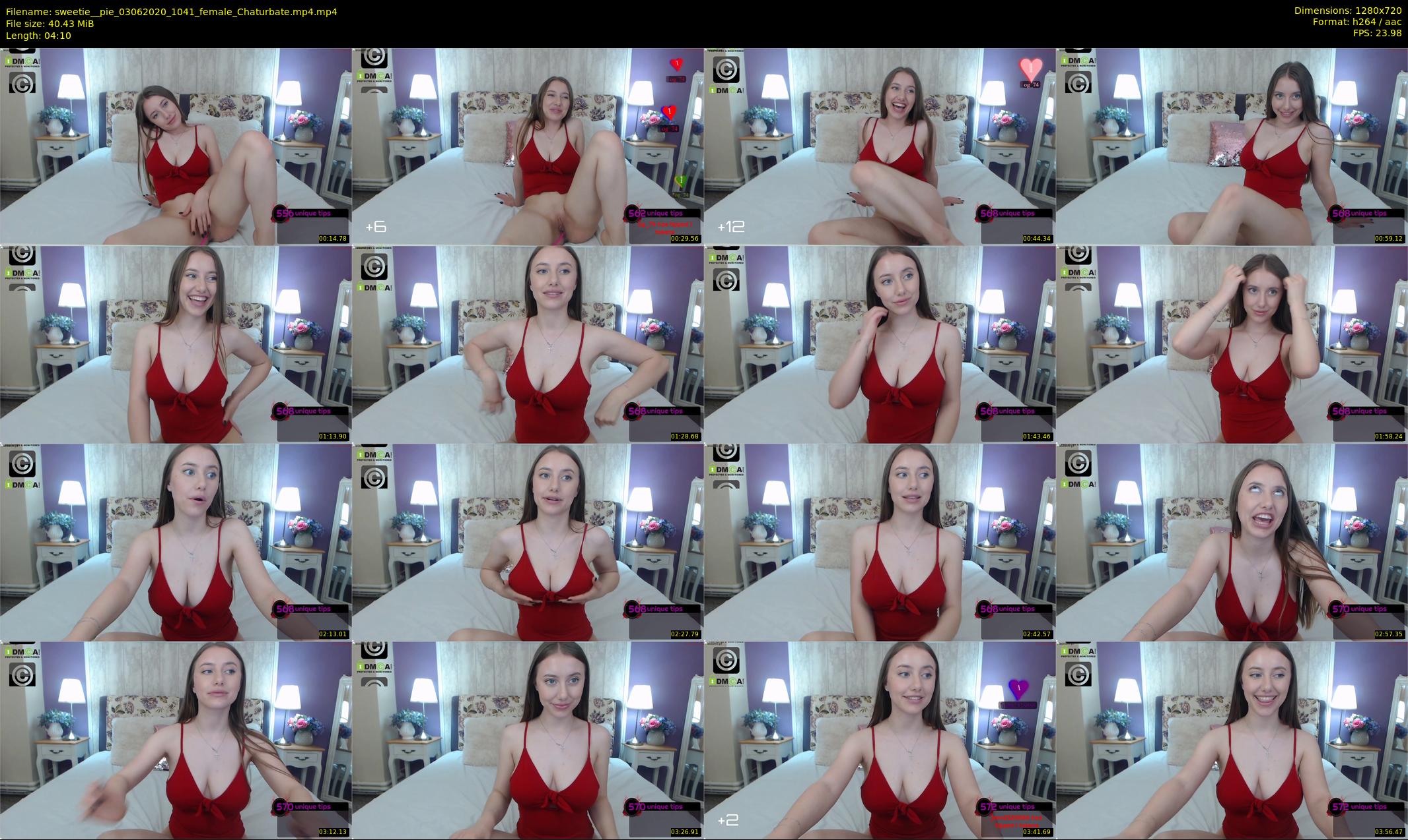 sweetie__pie — 5 minute Chaturbate female cam show recording, 720p, Jun 3, 2020