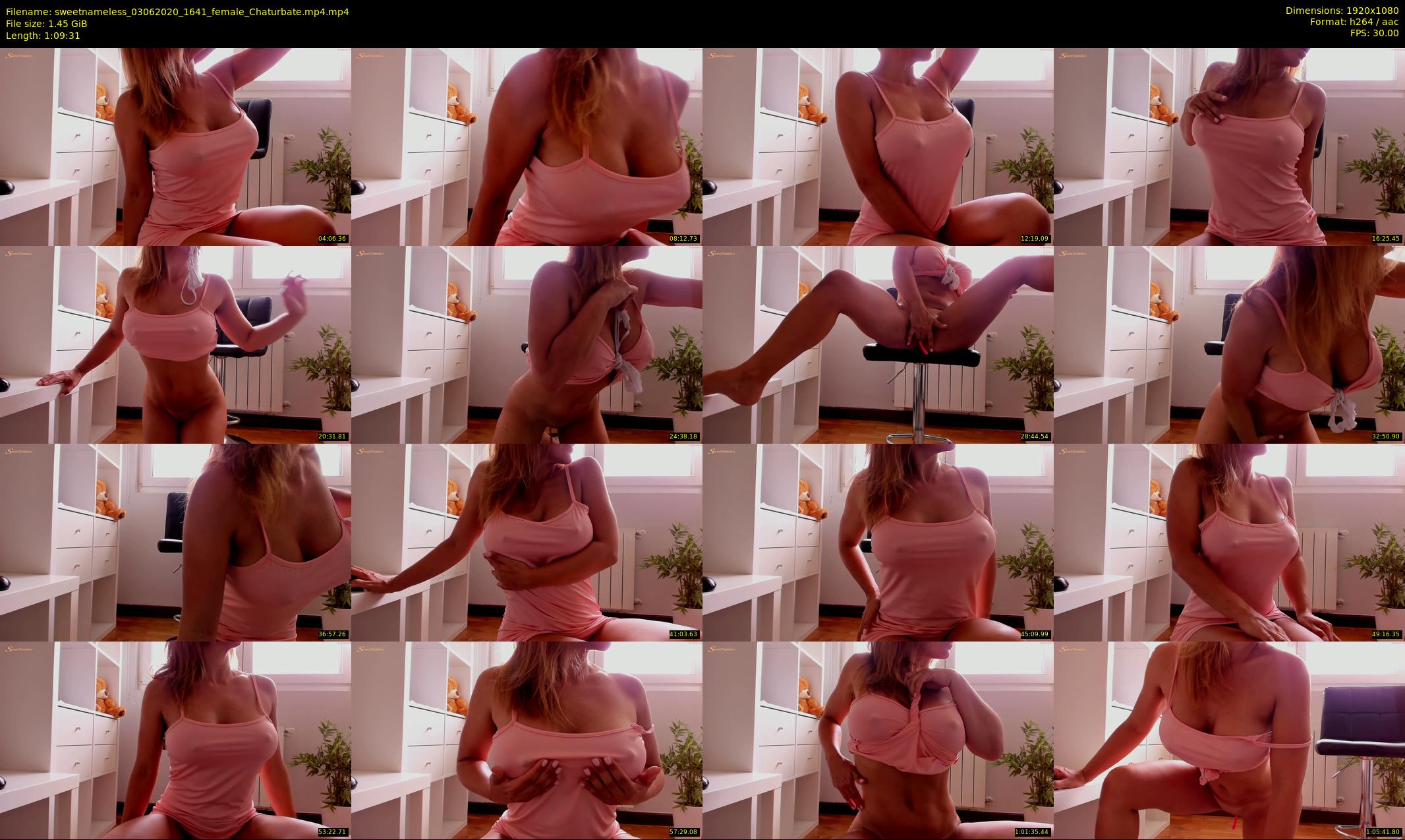sweetnameless — 70 minute Chaturbate couple cam show recording, 1080p, Jun 3, 2020