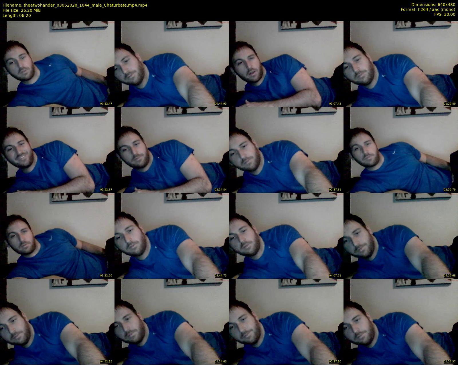 theetwohander — 7 minute Chaturbate male cam show recording, 480p, Jun 3, 2020