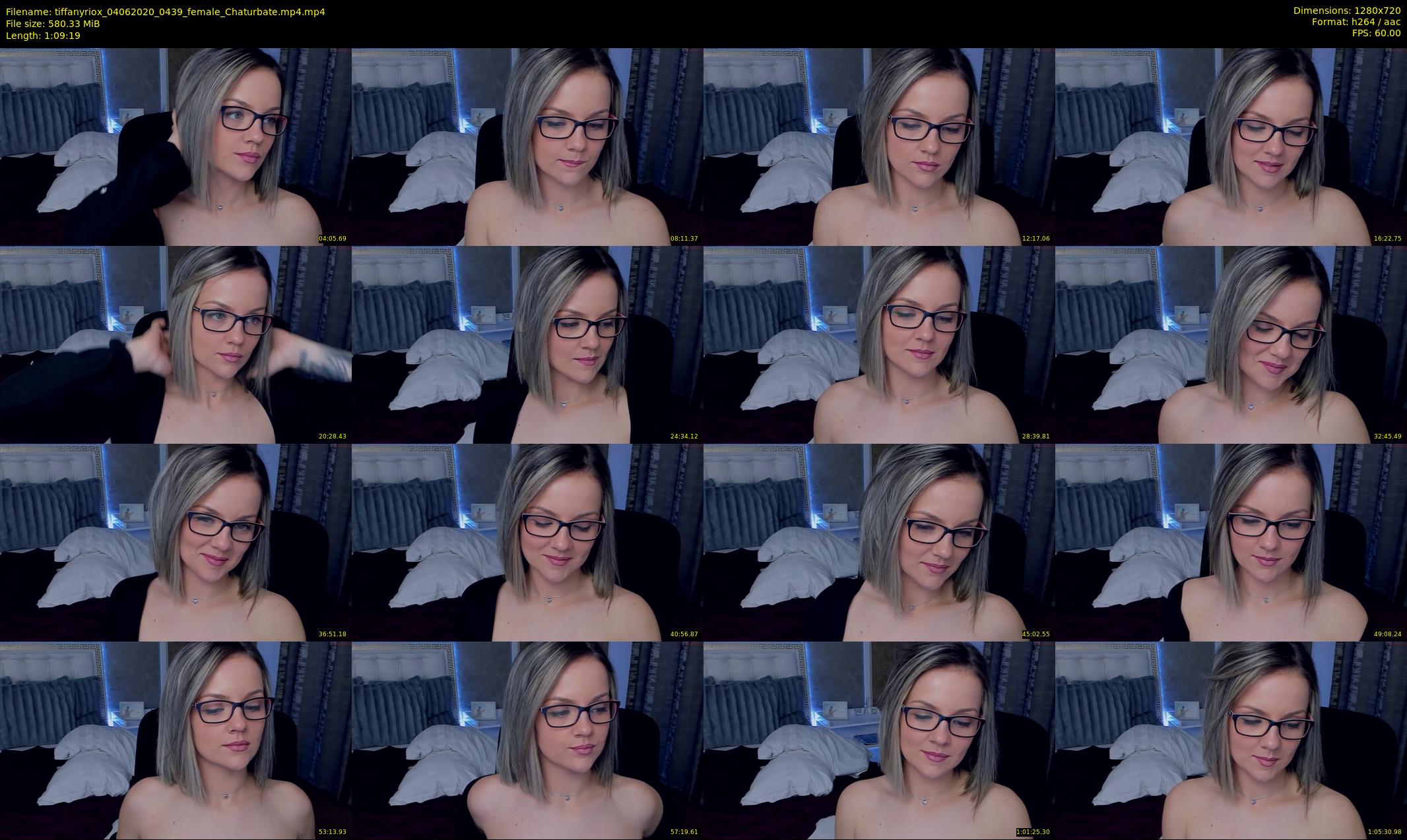 tiffanyriox — 70 minute Chaturbate female cam show recording, 720p, Jun 4, 2020