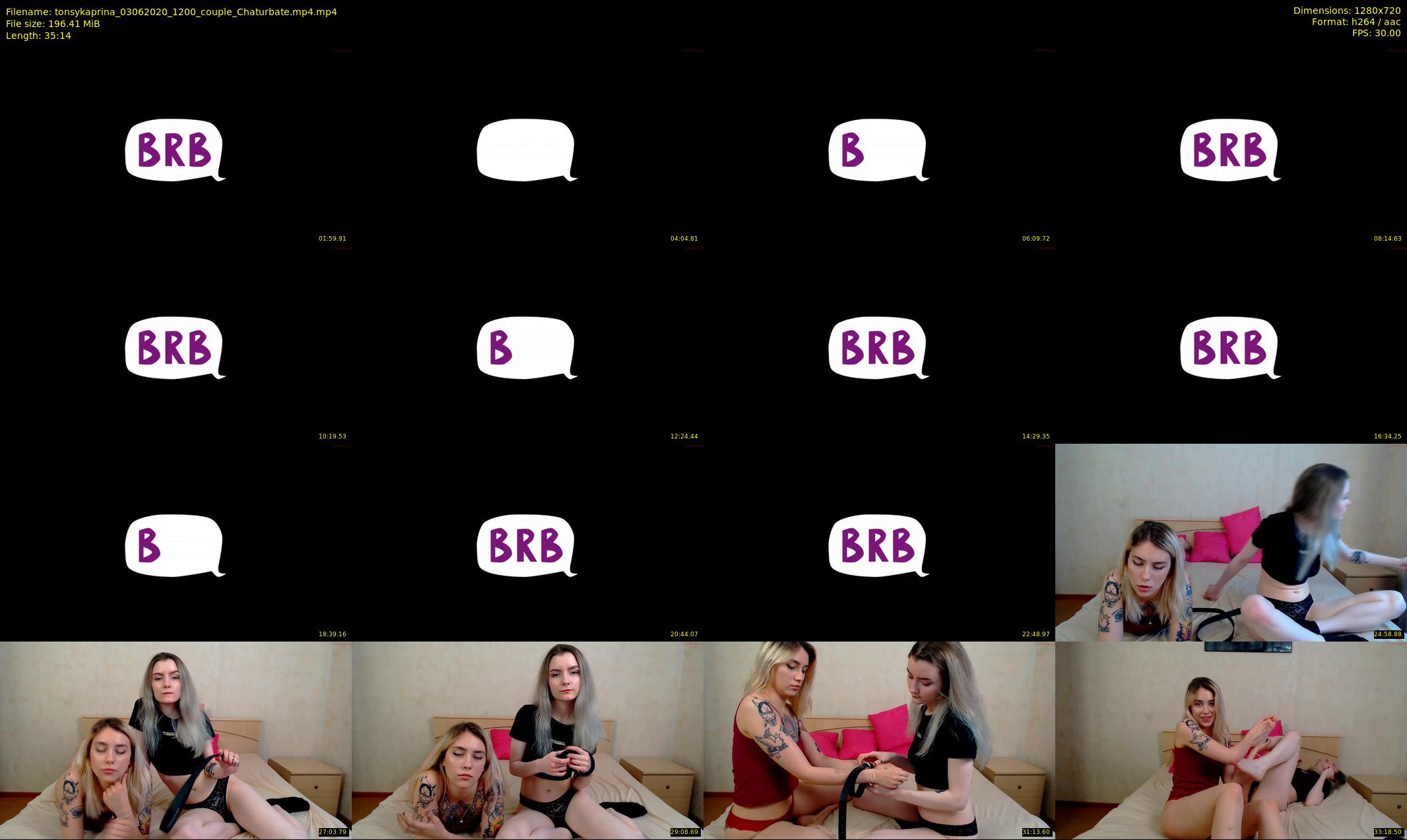 tonsykaprina — 36 minute Chaturbate couple cam show recording, 720p, Jun 3, 2020
