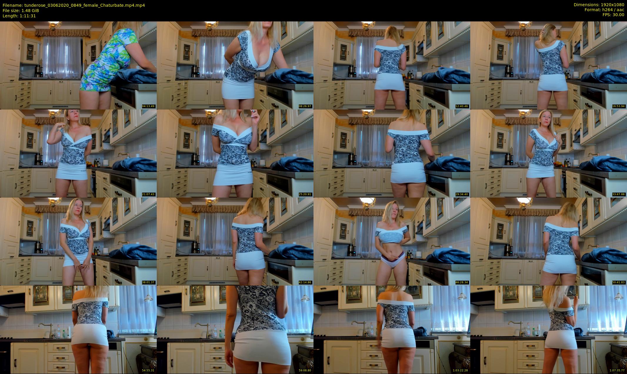 tunderose — 72 minute Chaturbate female cam show recording, 1080p, Jun 3, 2020
