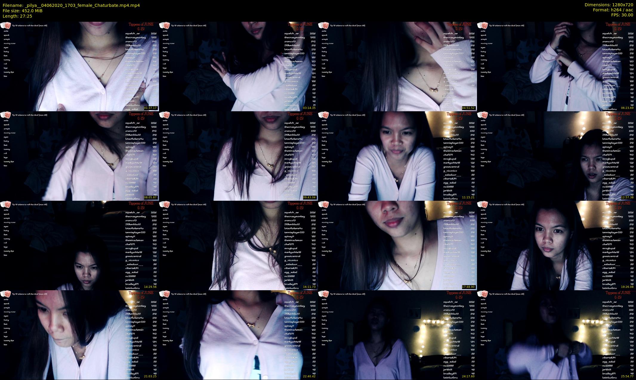 _pilya_ — 28 minute Chaturbate female cam show recording, 720p, Jun 4, 2020