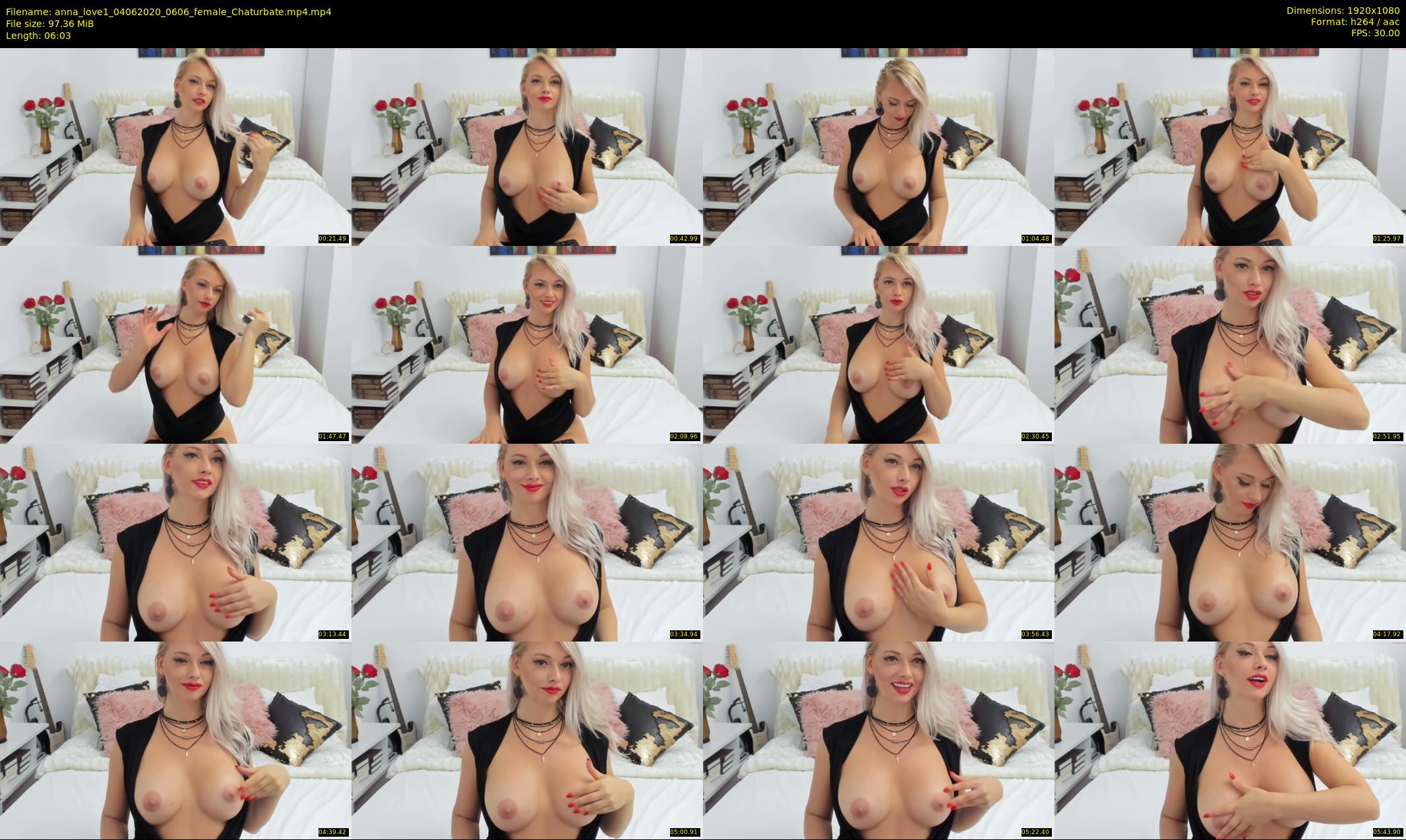 anna_love1 — 7 minute Chaturbate female cam show recording, 1080p, Jun 4, 2020