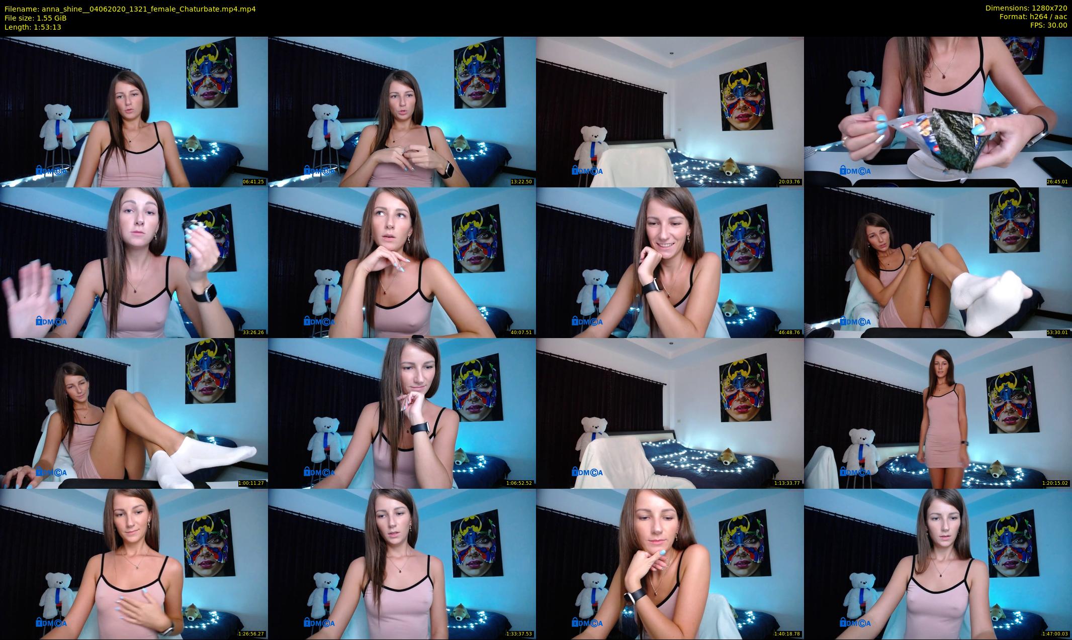 anna_shine_ — 114 minute Chaturbate female cam show recording, 720p, Jun 4, 2020