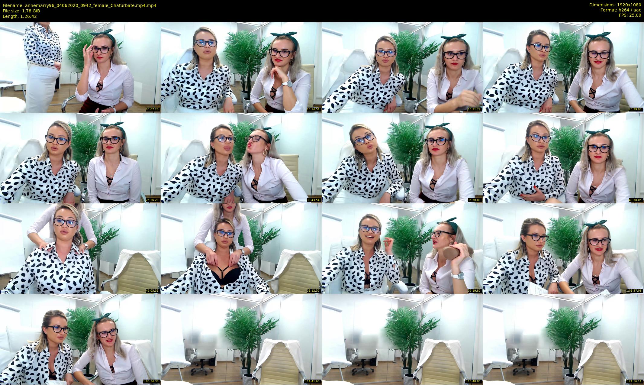 annemarry96 — 87 minute Chaturbate female cam show recording, 1080p, Jun 4, 2020