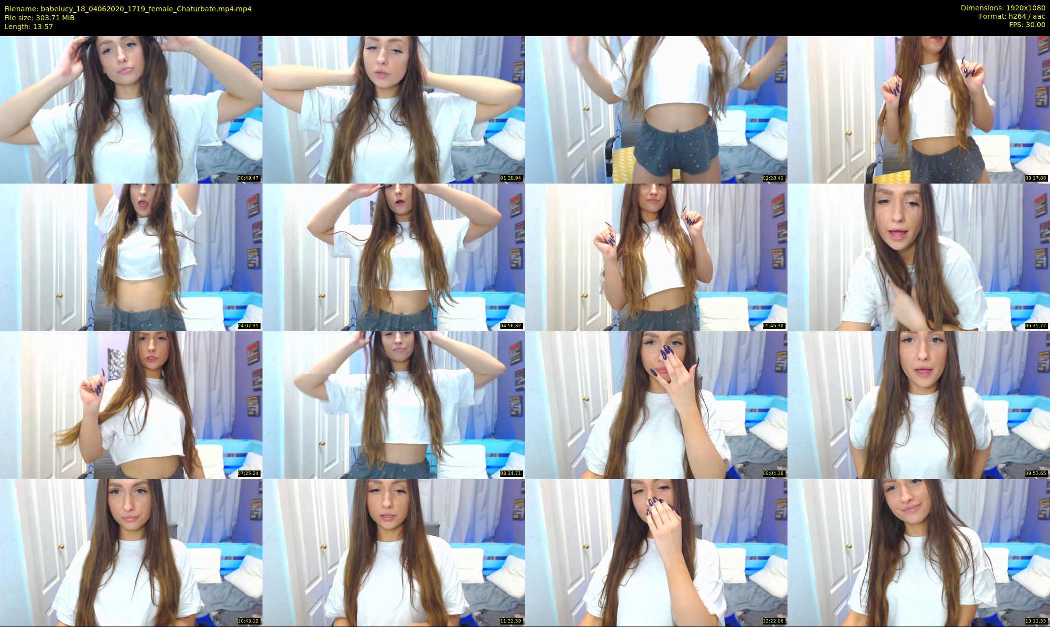 babelucy_18 — 14 minute Chaturbate female cam show recording, 1080p, Jun 4, 2020