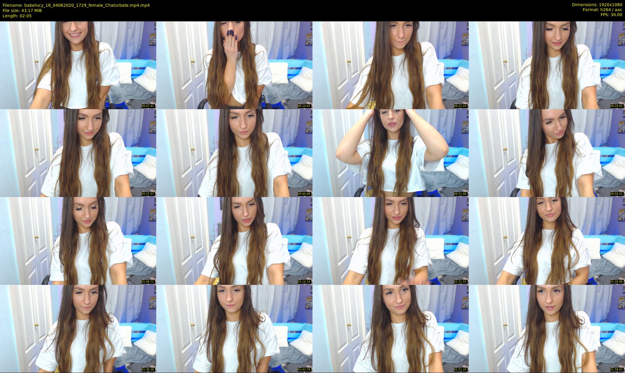 babelucy_18 — 3 minute Chaturbate female cam show recording, 1080p, Jun 4, 2020