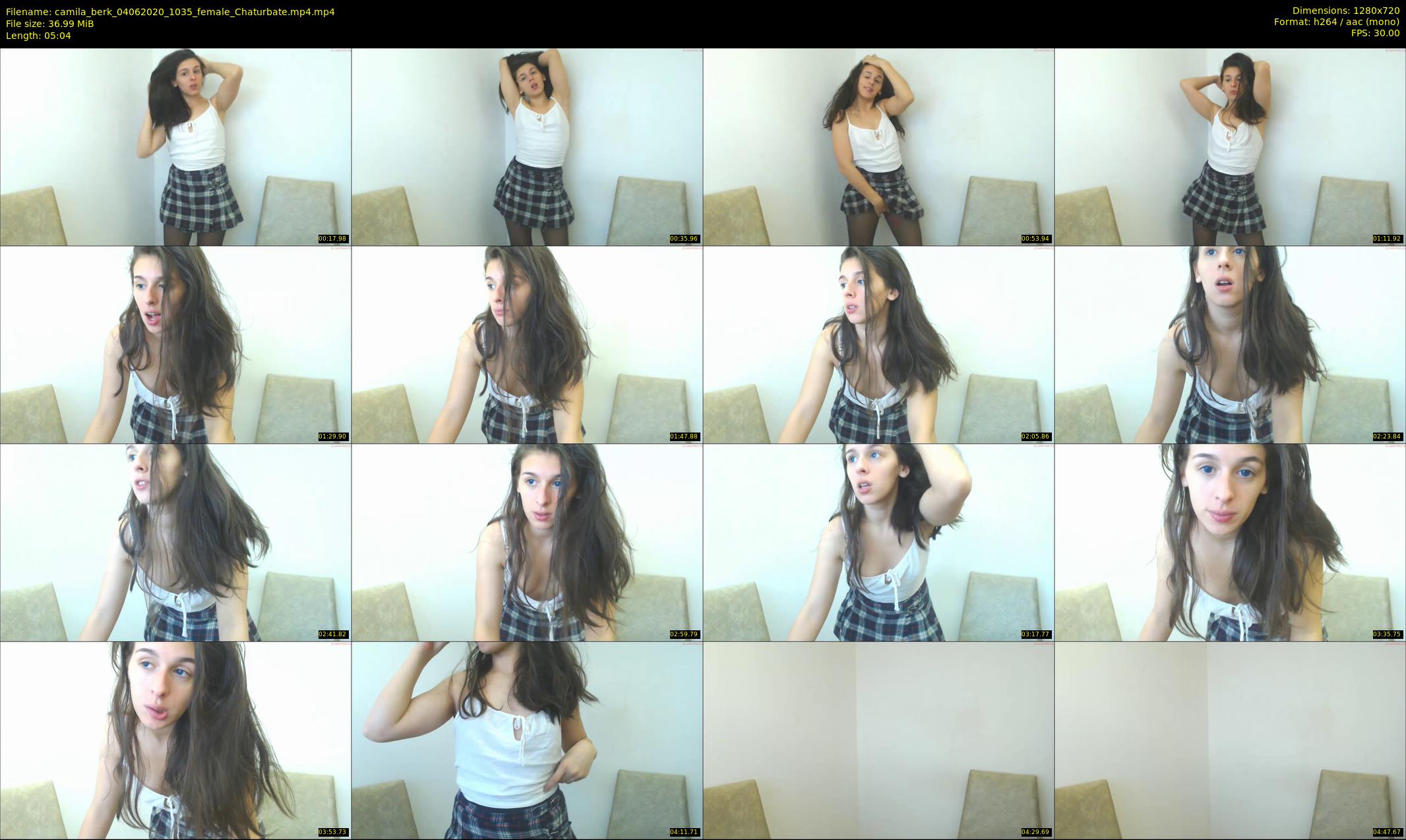 camila_berk — 6 minute Chaturbate female cam show recording, 720p, Jun 4, 2020
