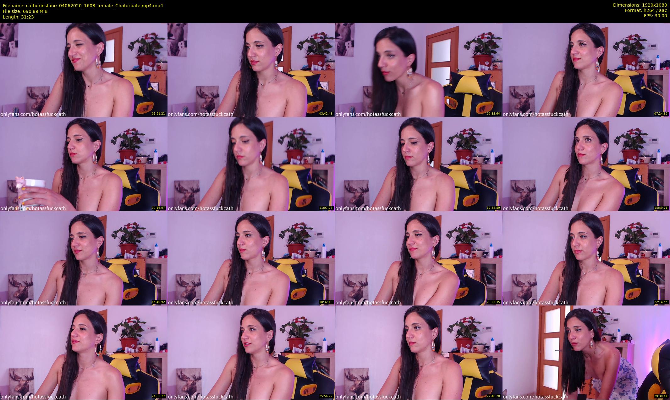 catherinstone — 32 minute Chaturbate female cam show recording, 1080p, Jun 4, 2020
