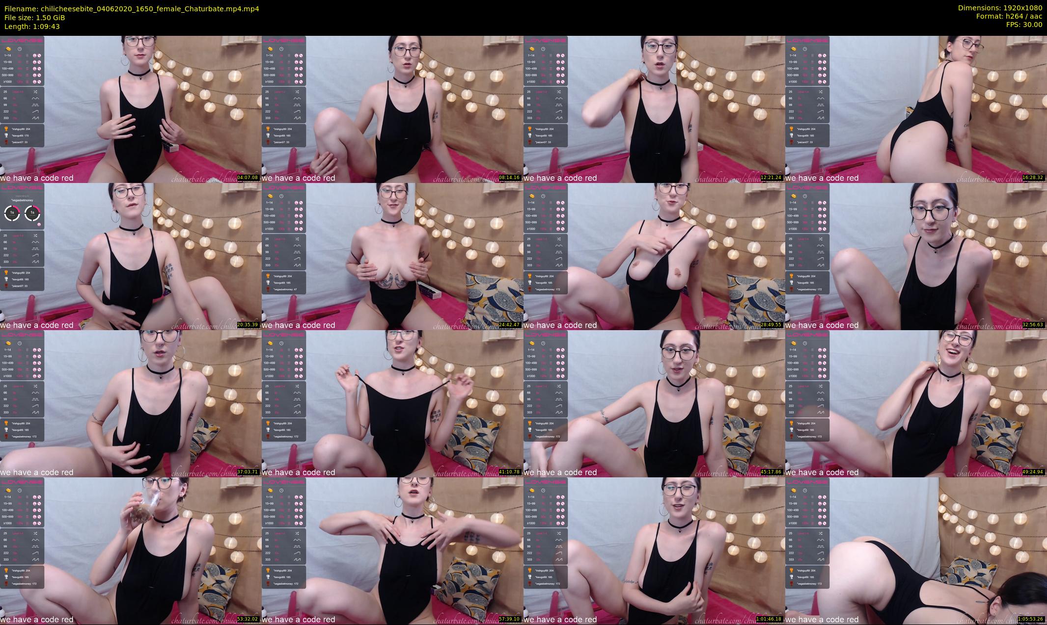 chilicheesebite — 70 minute Chaturbate female cam show recording, 1080p, Jun 4, 2020