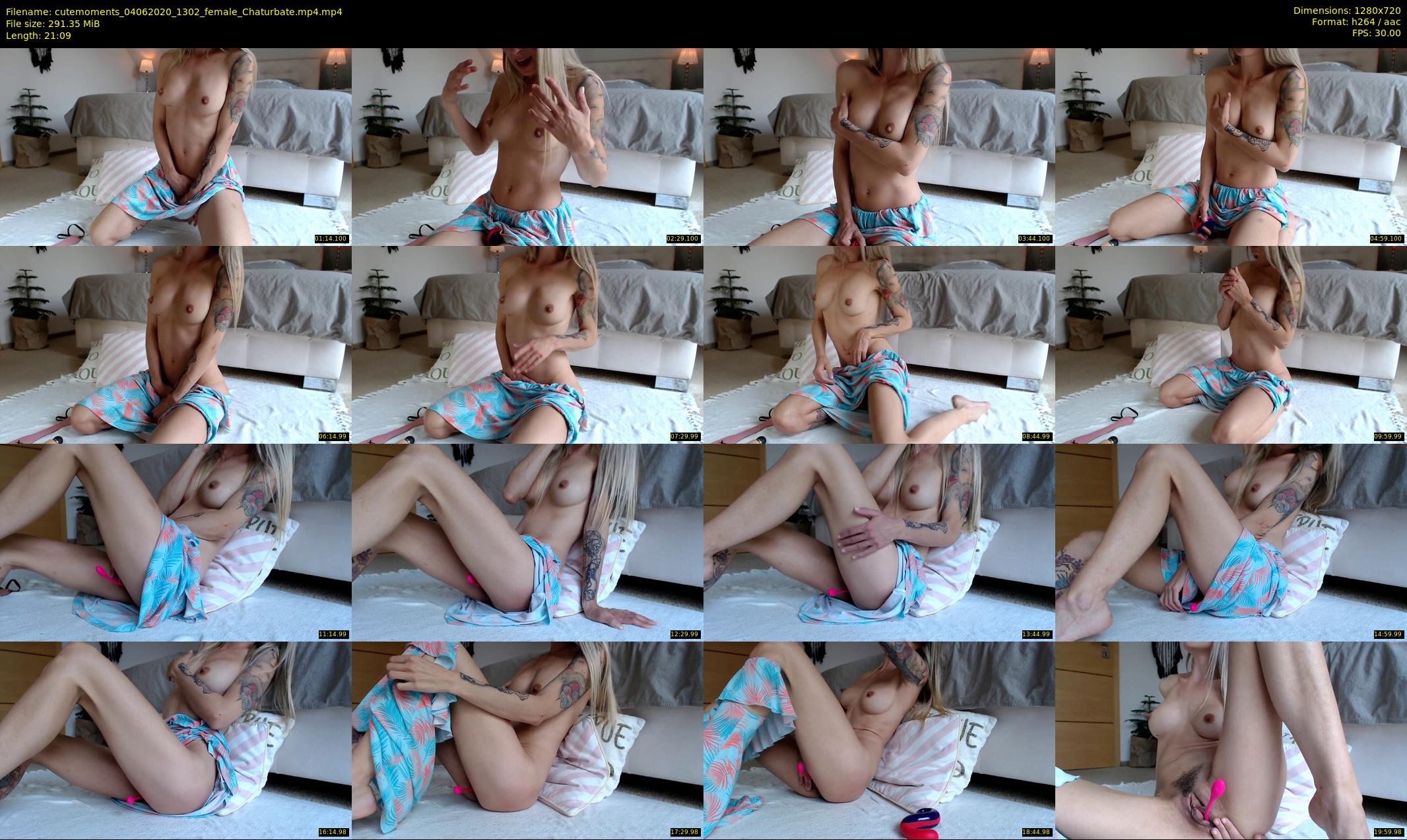 cutemoments — 22 minute Chaturbate female cam show recording, 720p, Jun 4, 2020