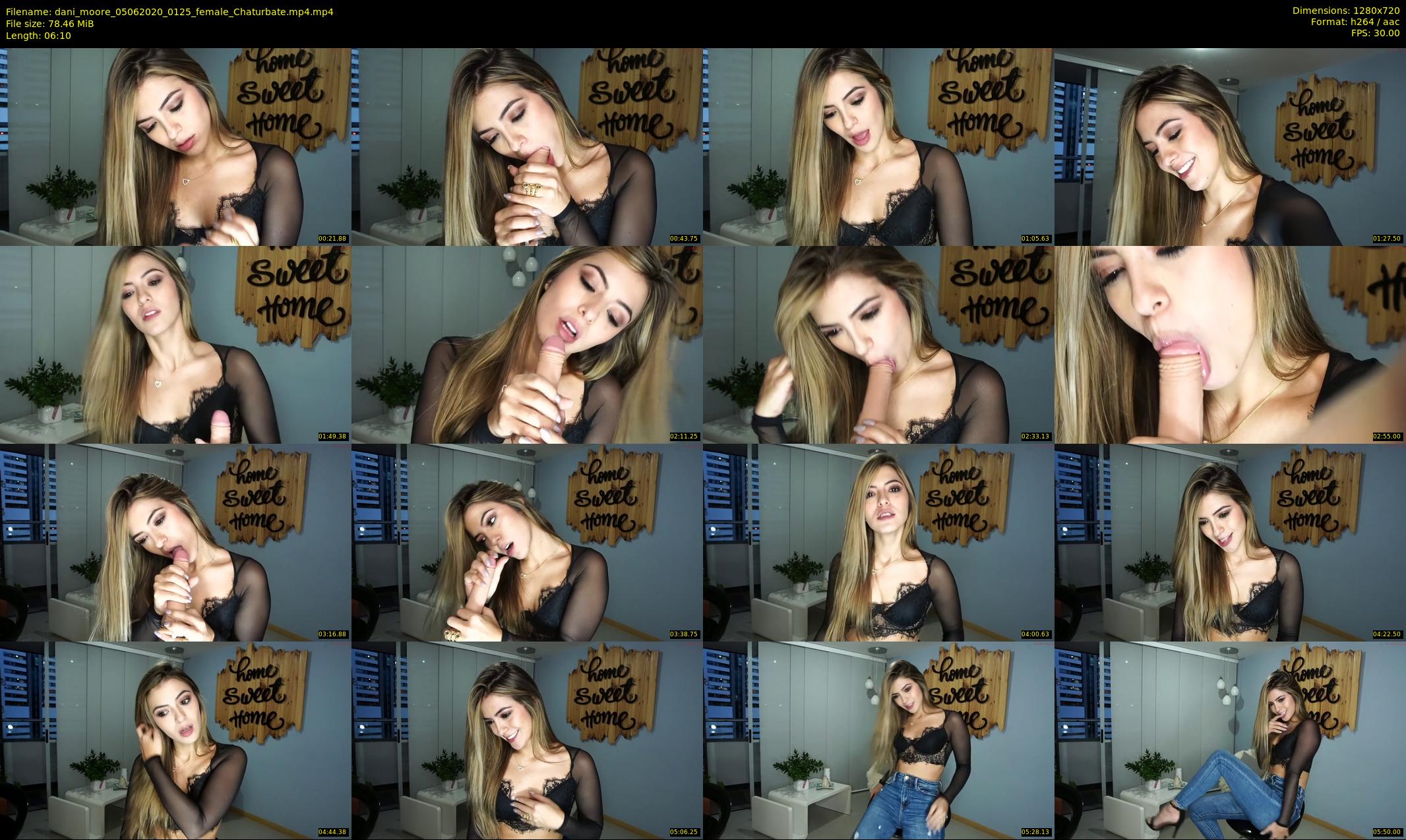 dani_moore — 7 minute Chaturbate female cam show recording, 720p, Jun 5, 2020