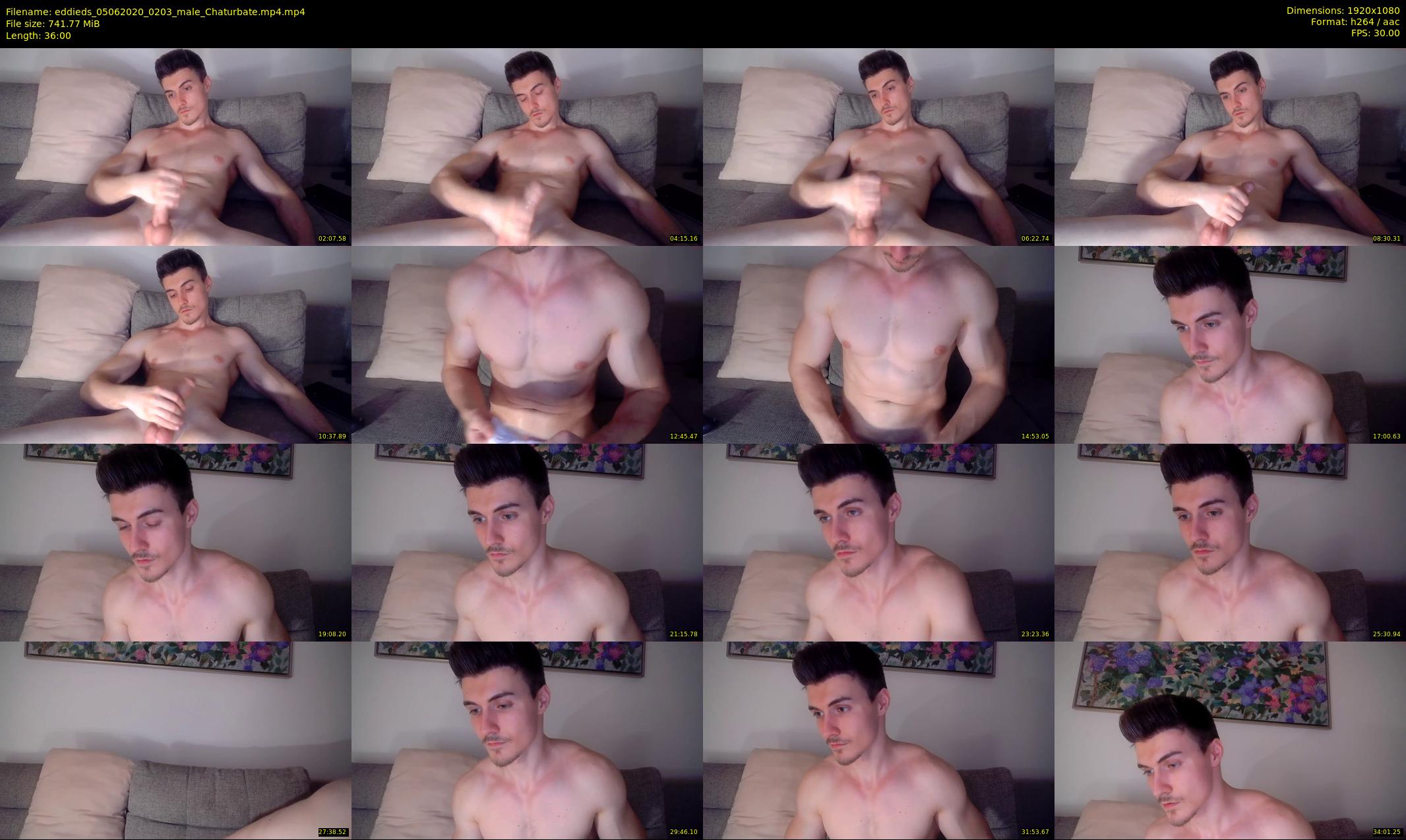 eddieds — 36 minute Chaturbate male cam show recording, 1080p, Jun 5, 2020