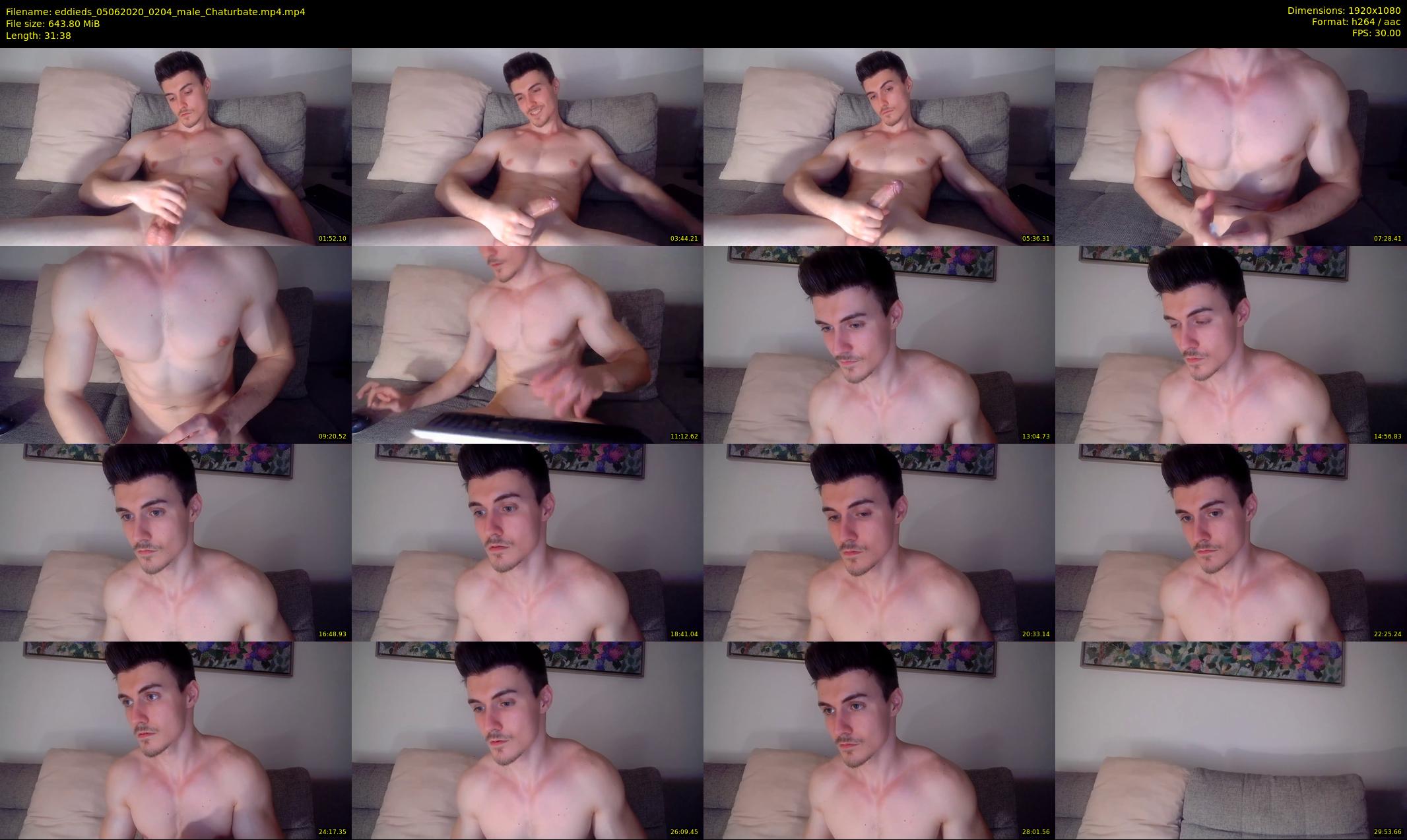 eddieds — 32 minute Chaturbate male cam show recording, 1080p, Jun 5, 2020
