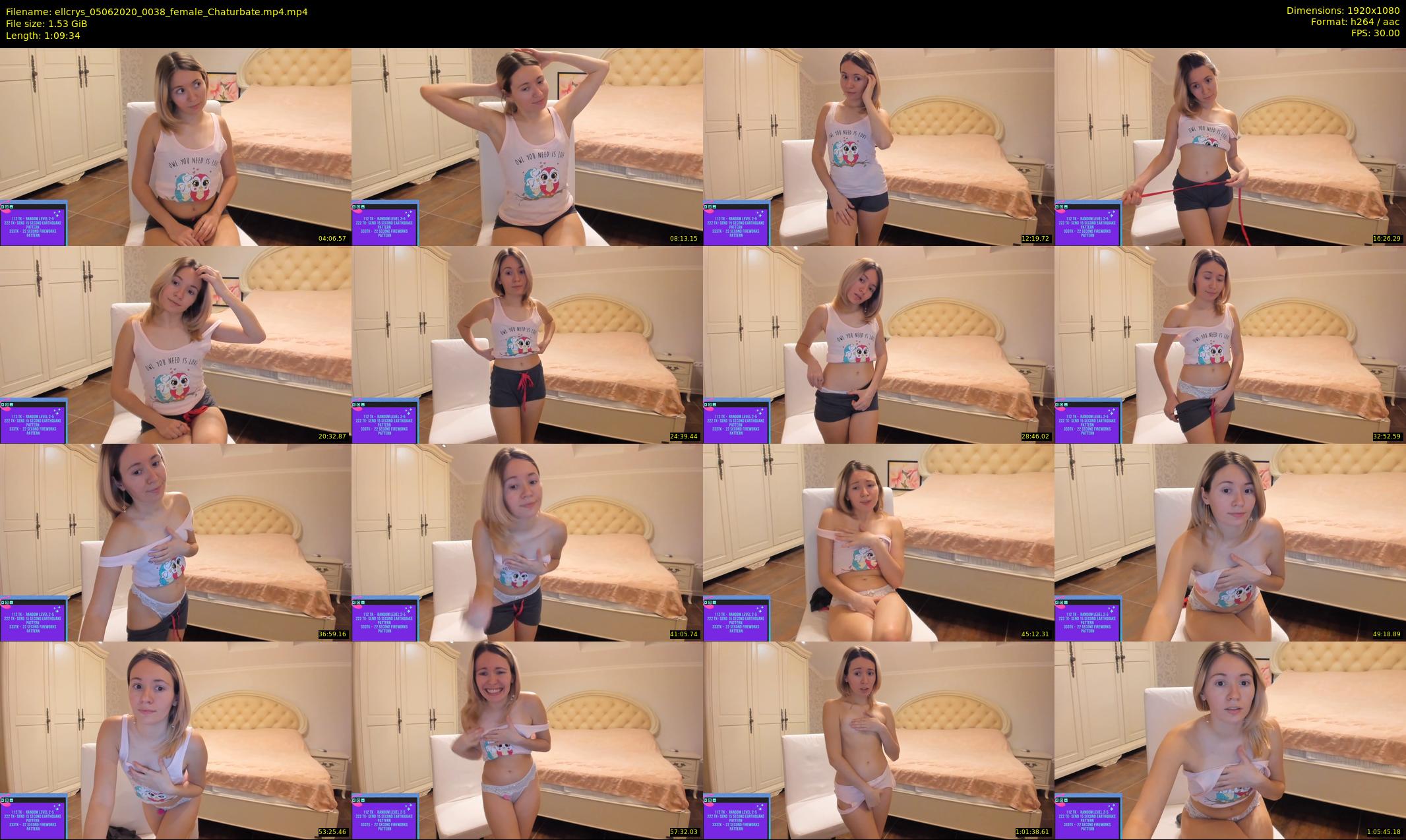 ellcrys — 70 minute Chaturbate couple cam show recording, 1080p, Jun 5, 2020